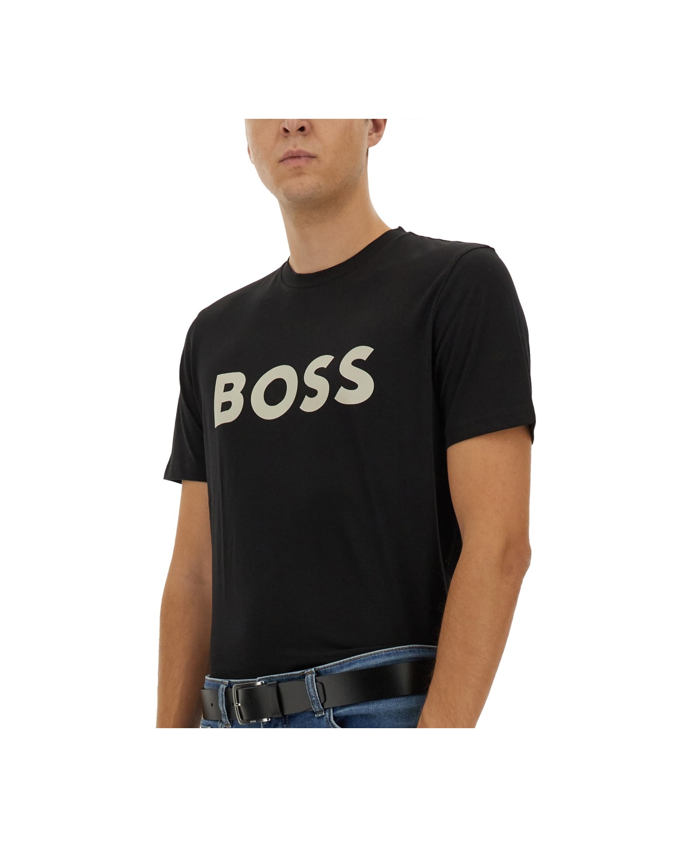Hugo Boss 
thinking 1
 T-shirt - BLACK