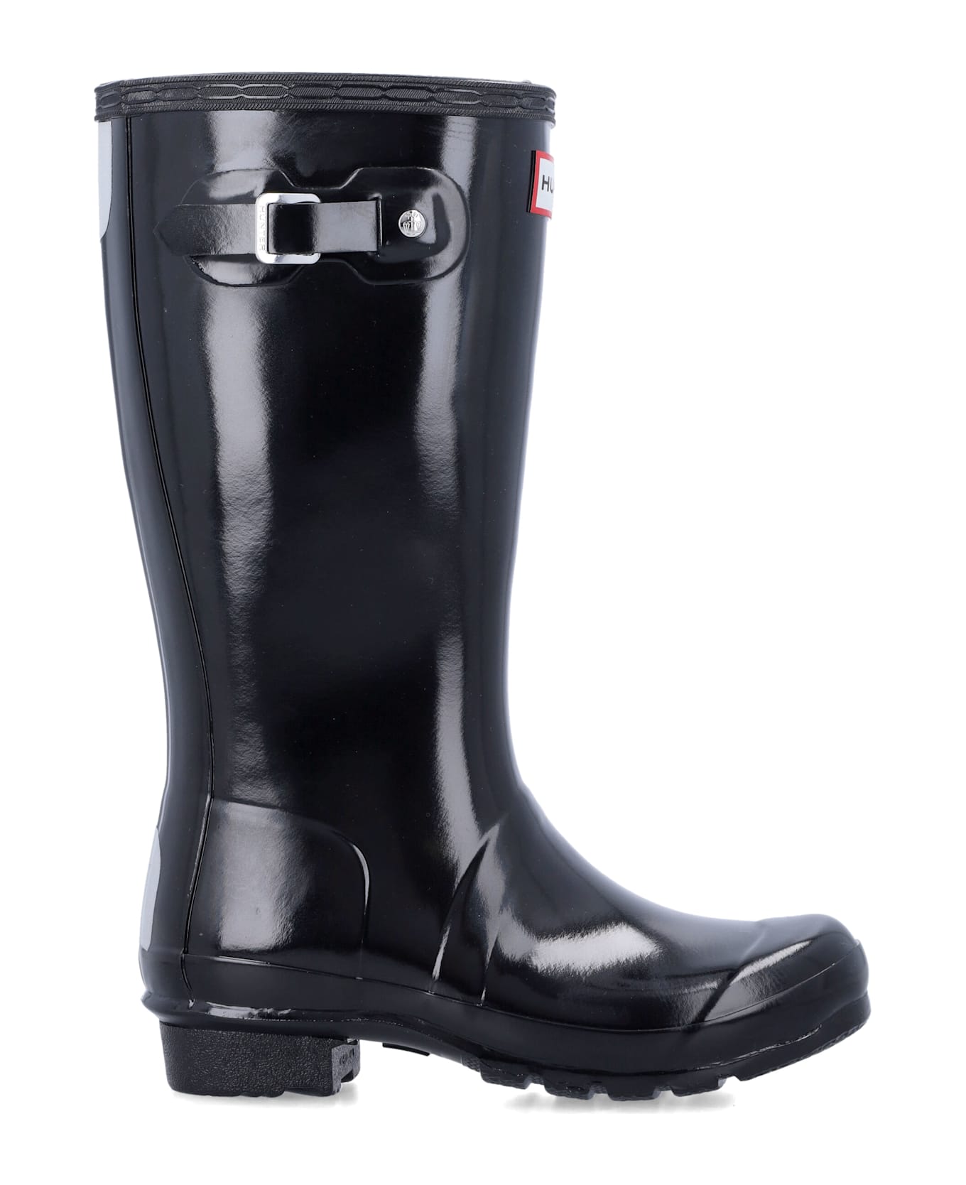 Hunter Big Kids Original Wellington Boots - BLACK