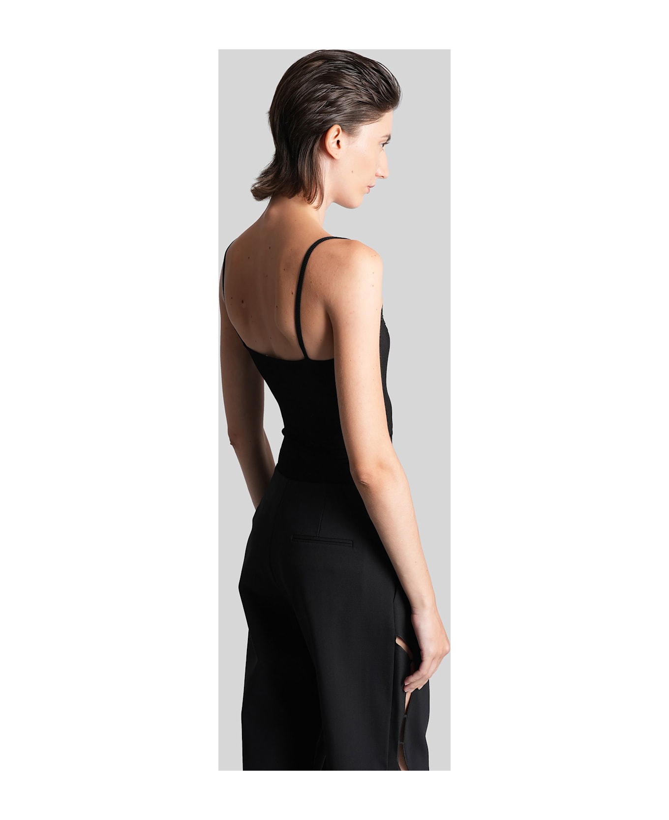 Christopher Esber Body In Black Viscose - black