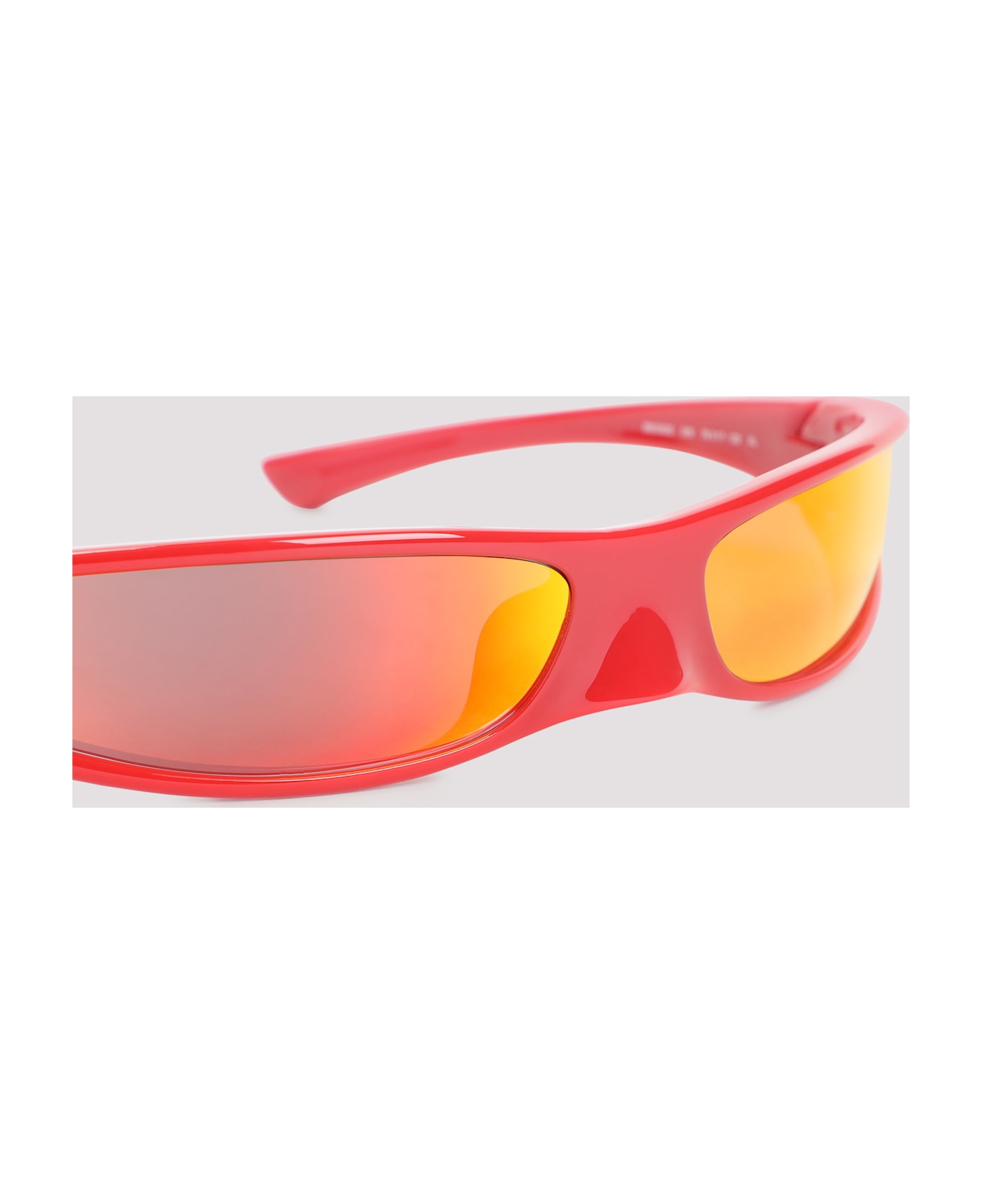 Balenciaga Blade Rect Bb0383s Sunglasses - Red Red