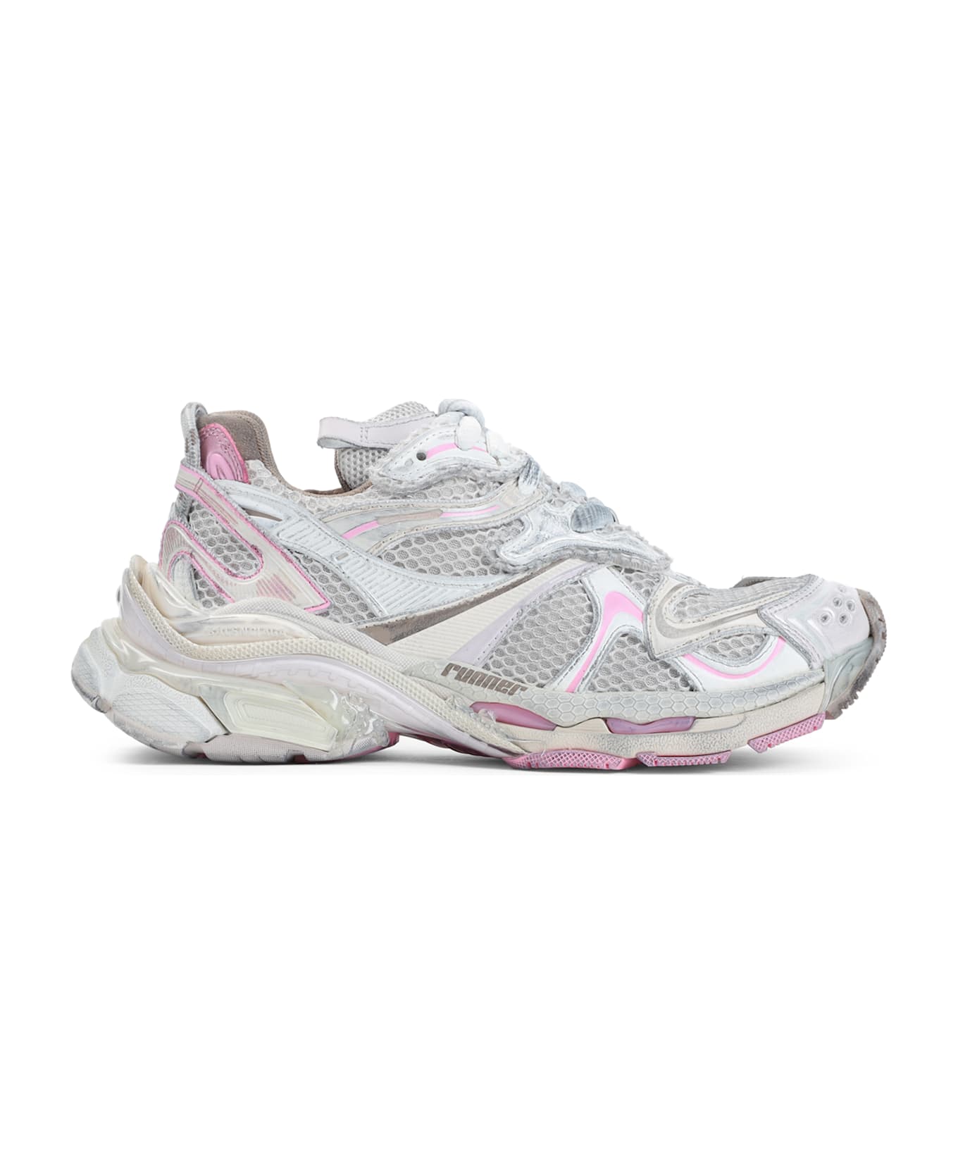 Balenciaga Runner 2 Sneakers - Taupe Mix