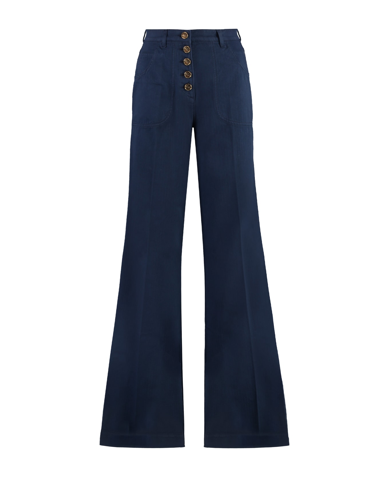 Etro Flared Trousers - blue