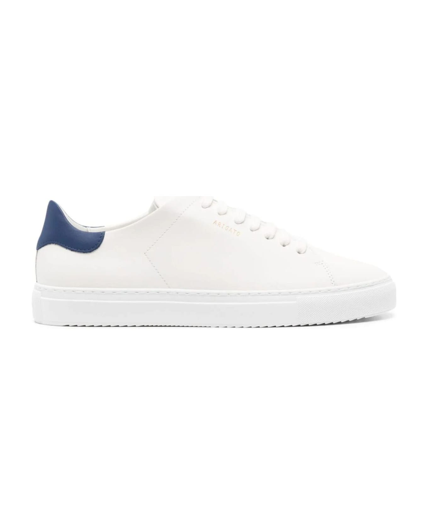Axel Arigato White Clean 90 Leather Sneakers - White/navy スニーカー