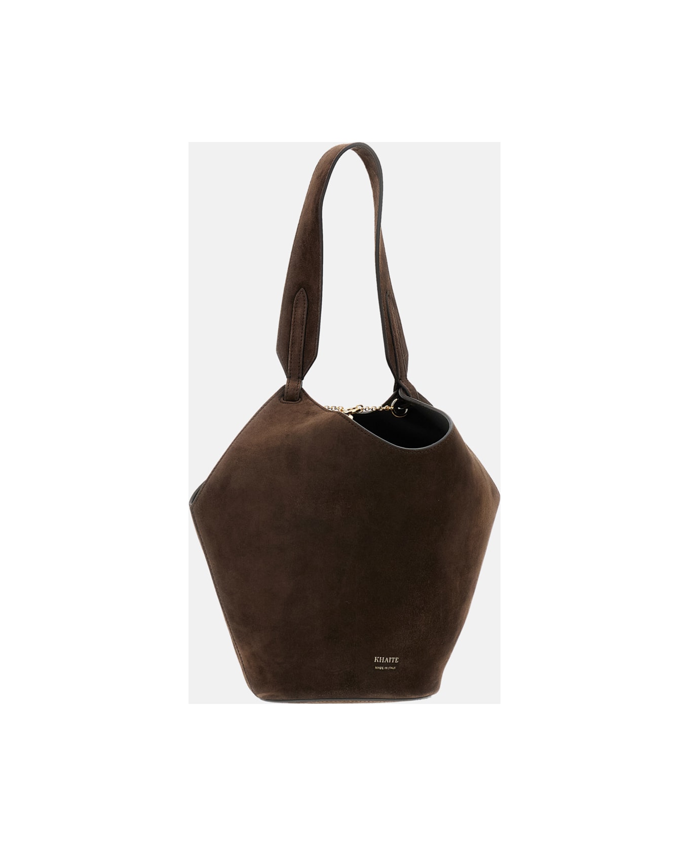 Khaite Lotus Mini Tote - Brown