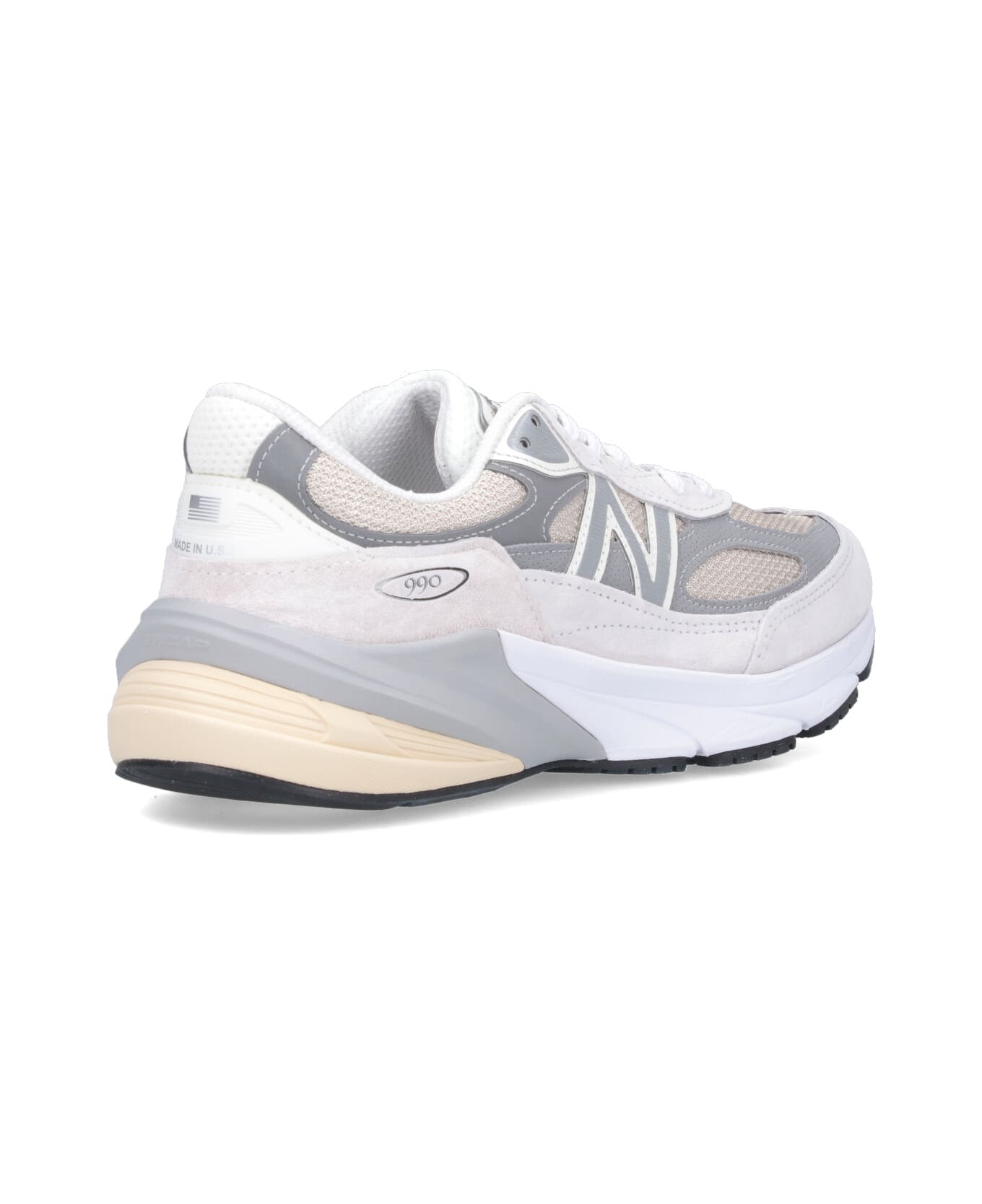 New Balance "990v6" Sneakers - White