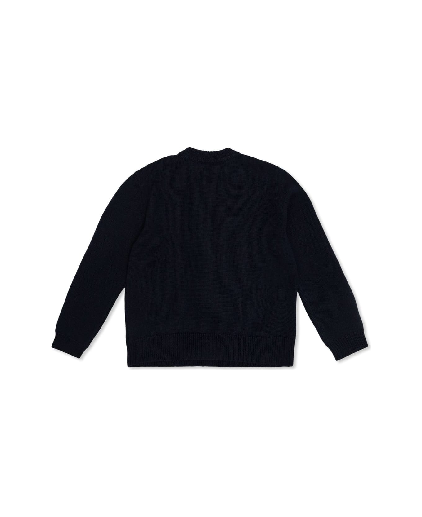 Dolce & Gabbana Logo Intarsia Knitted Jumper