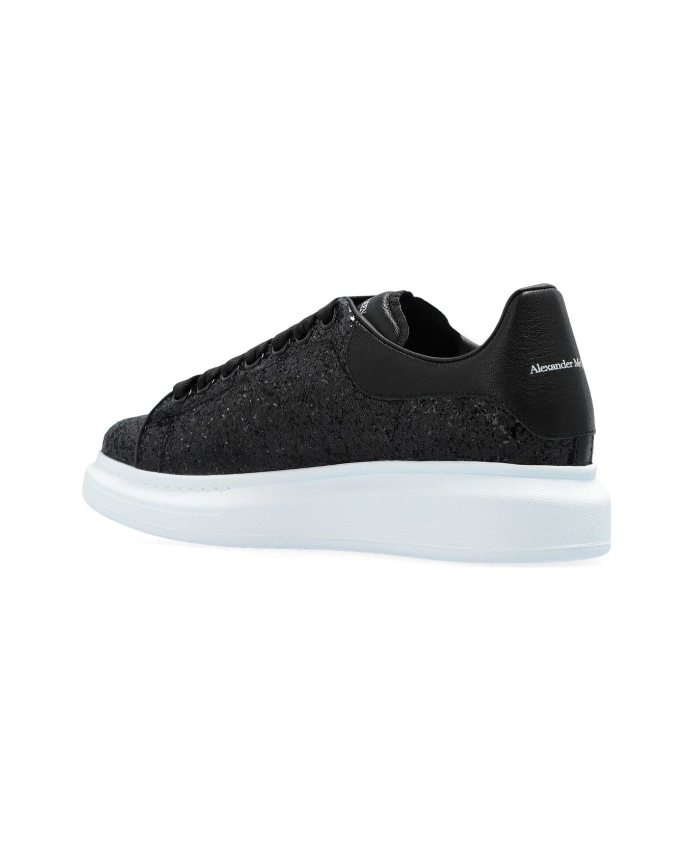 Alexander McQueen Sequin-embellished Low-top Sneakers - Black