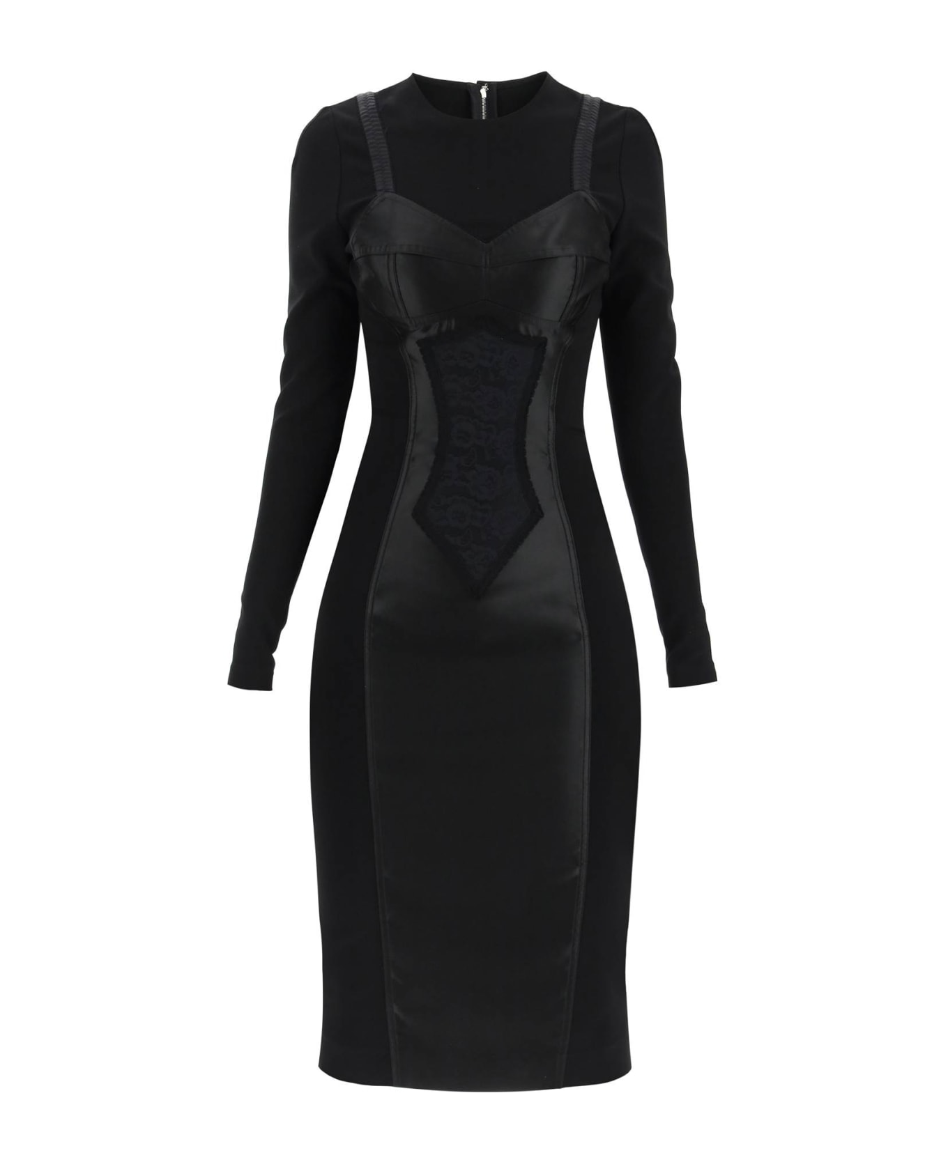 Dolce & Gabbana Sheath Dress - Black