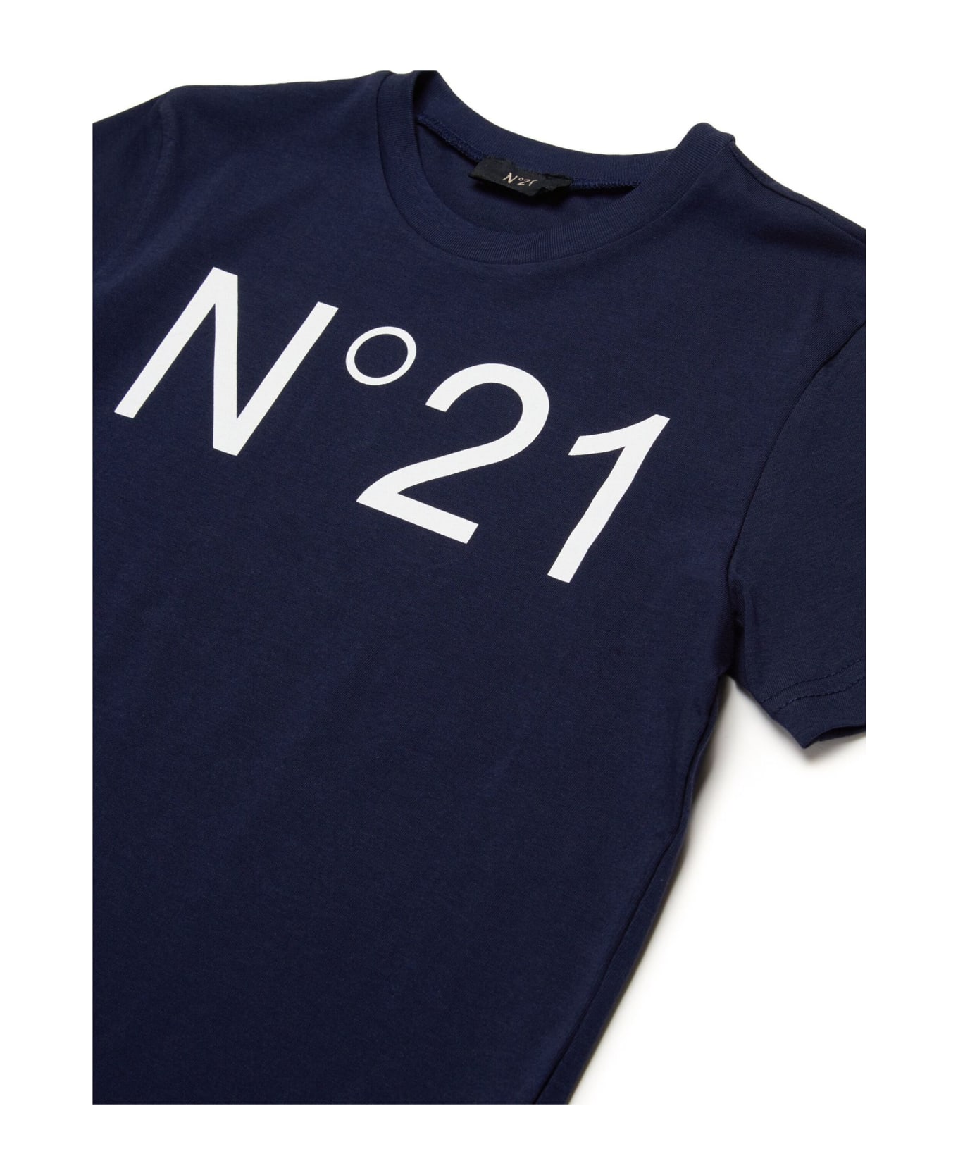 N.21 N°21 T-shirts And Polos Blue - Blue