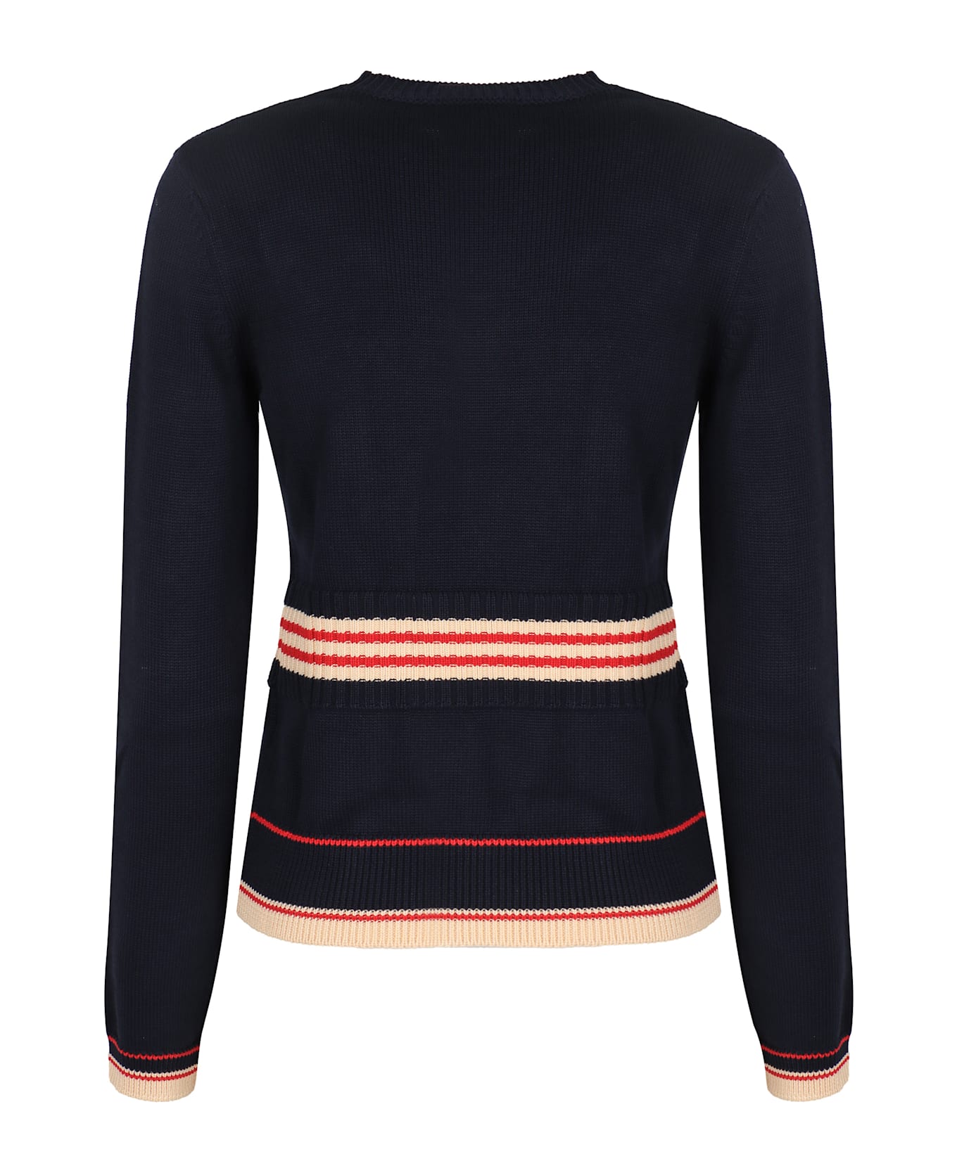Valentino Garavani Cotton Crew-neck Sweater - blue