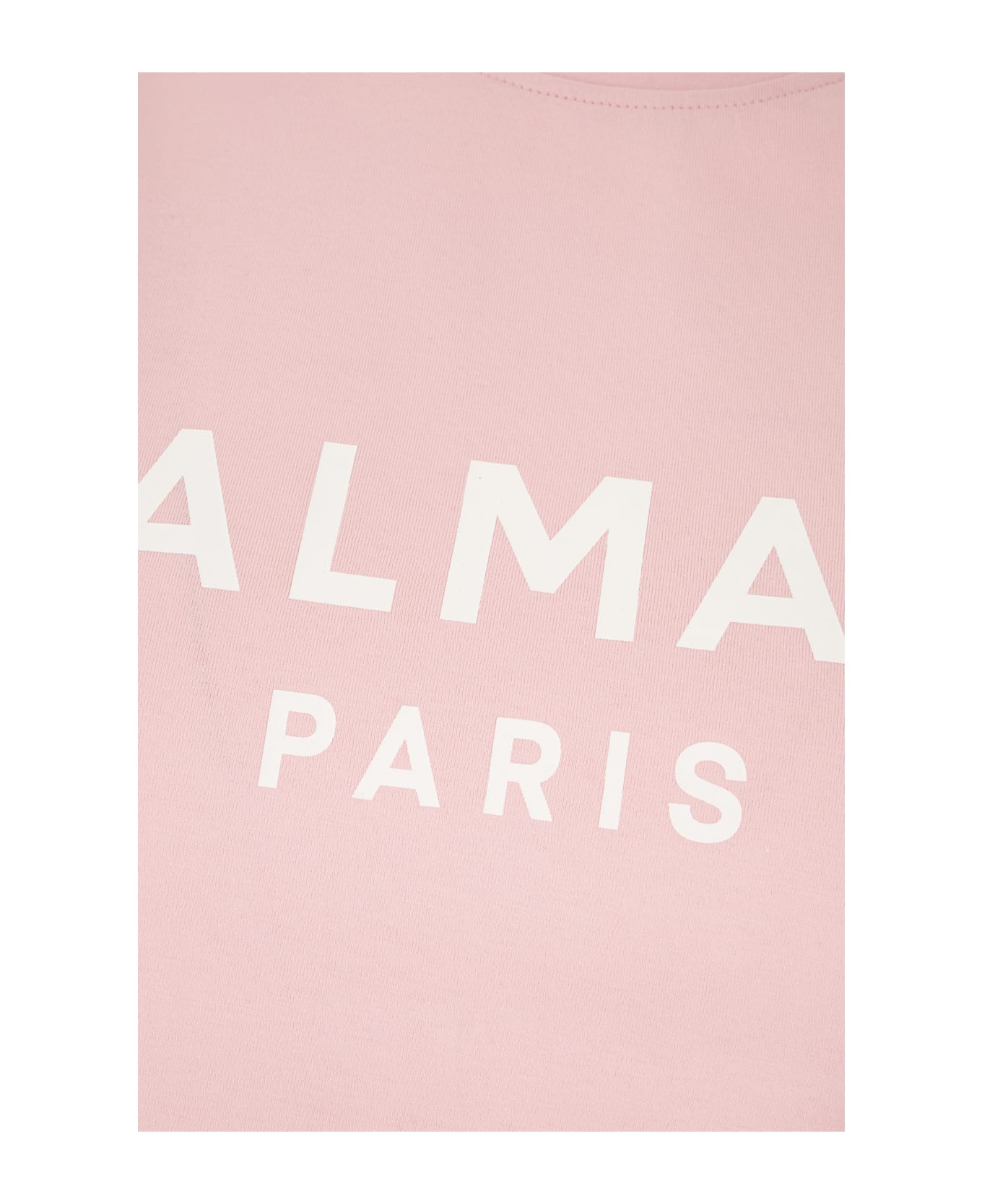 Balmain T-shirt - ROSE BLANC