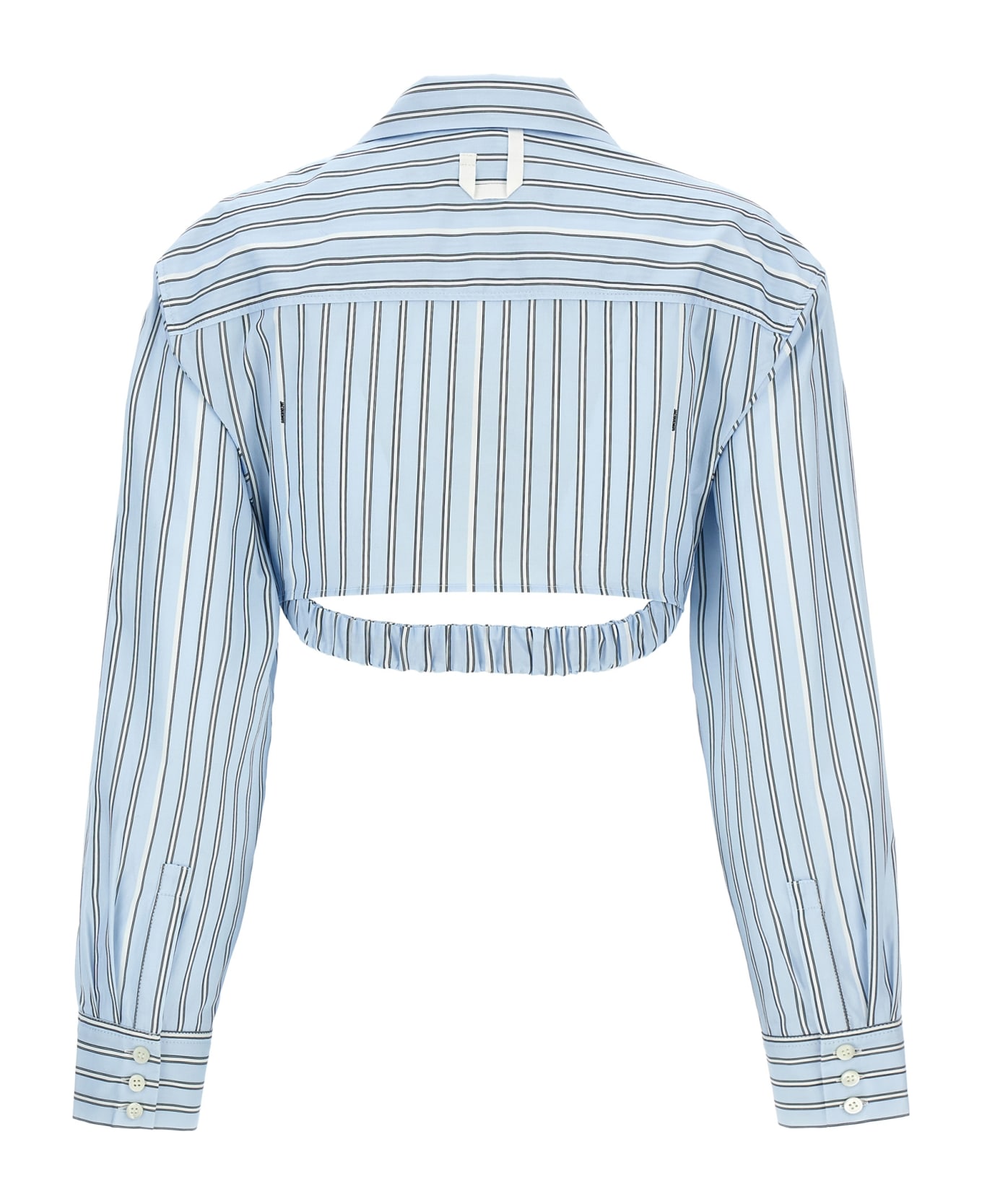 Jacquemus 'la Chemise Bahia Courte' Shirt - Light Blue