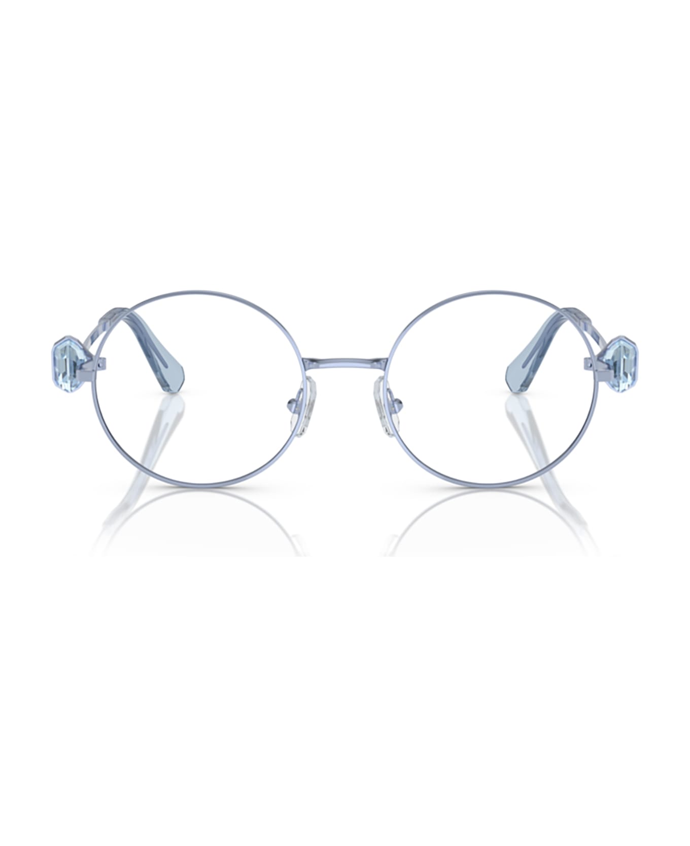Swarovski Sk1001 Light Blue Glasses - Light Blue アイウェア