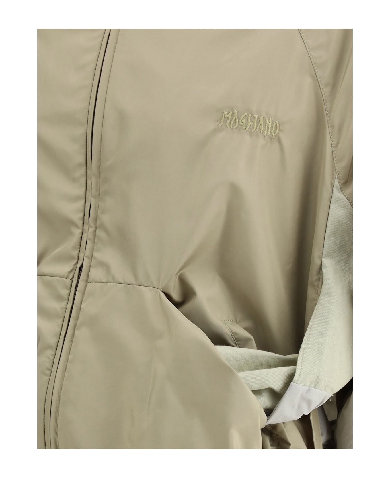 Magliano Cut-out Waterproof Jacket - Beige