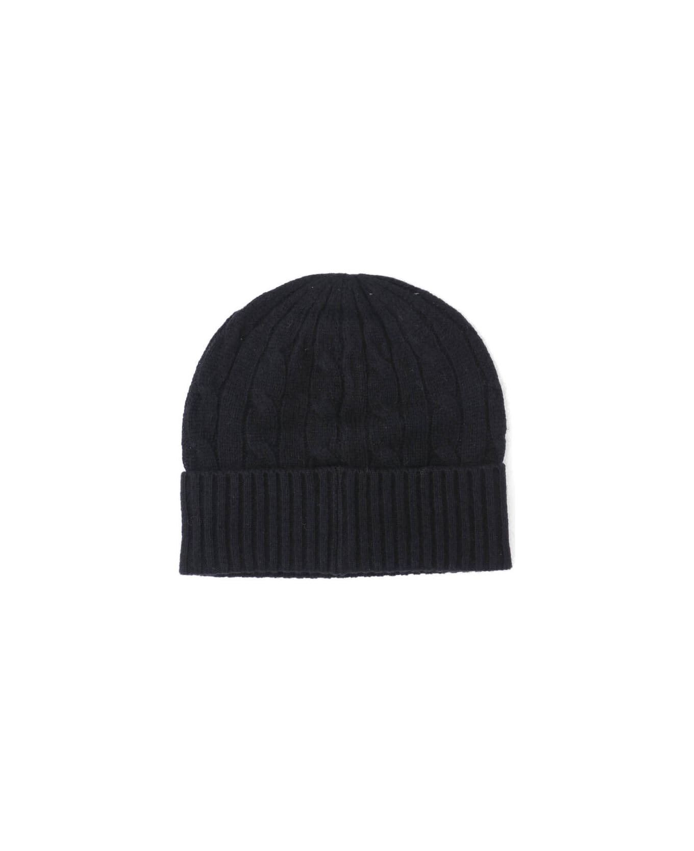 Polo Ralph Lauren Logo Beanie - Black
