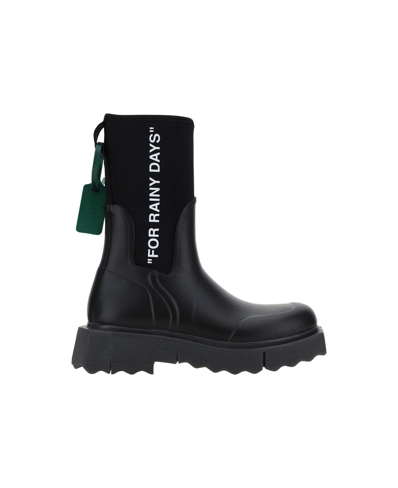 Off-White Rain Boots - Nero