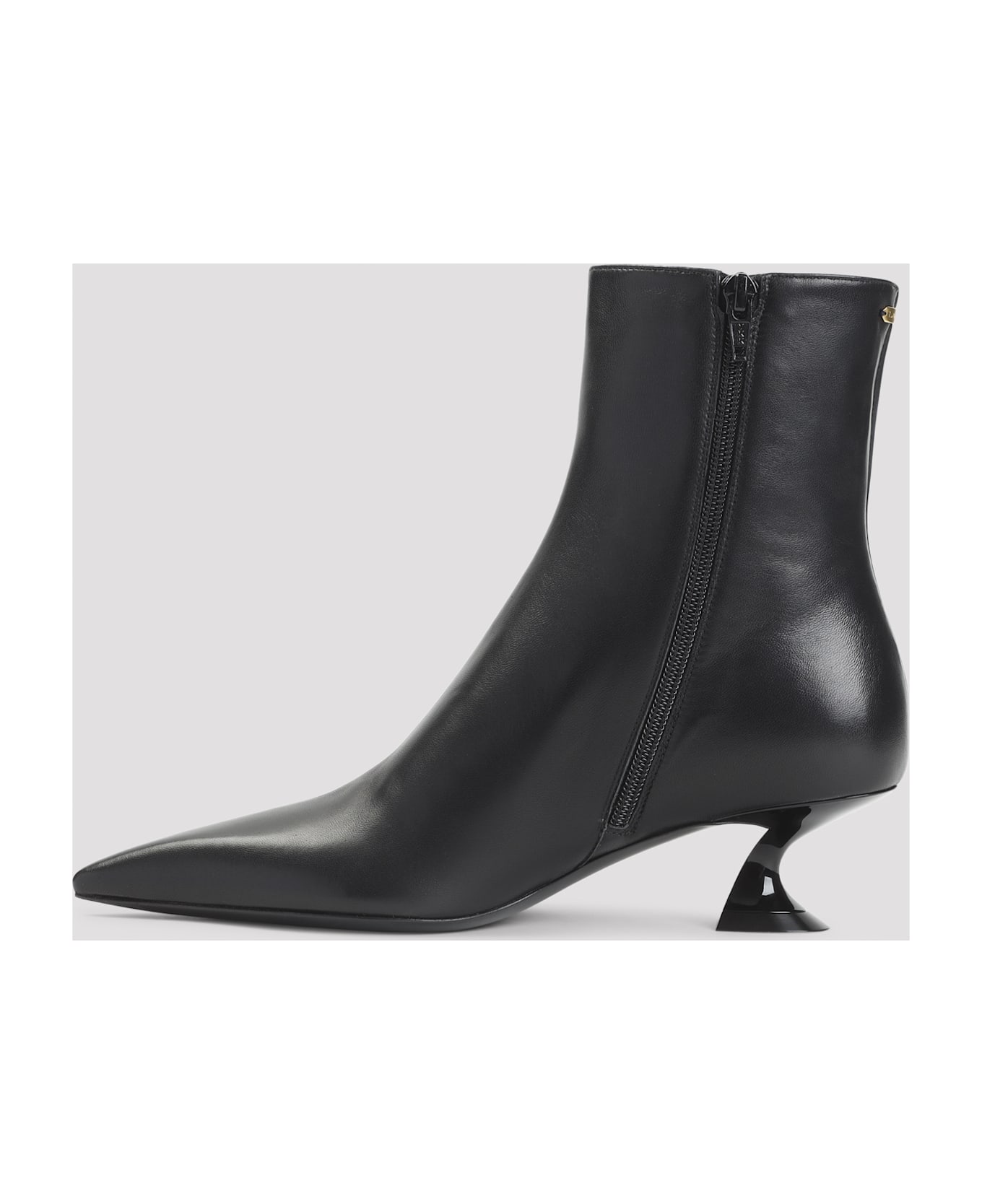 Lanvin Kitten Heell 50 Mm Ankle Boots - Black