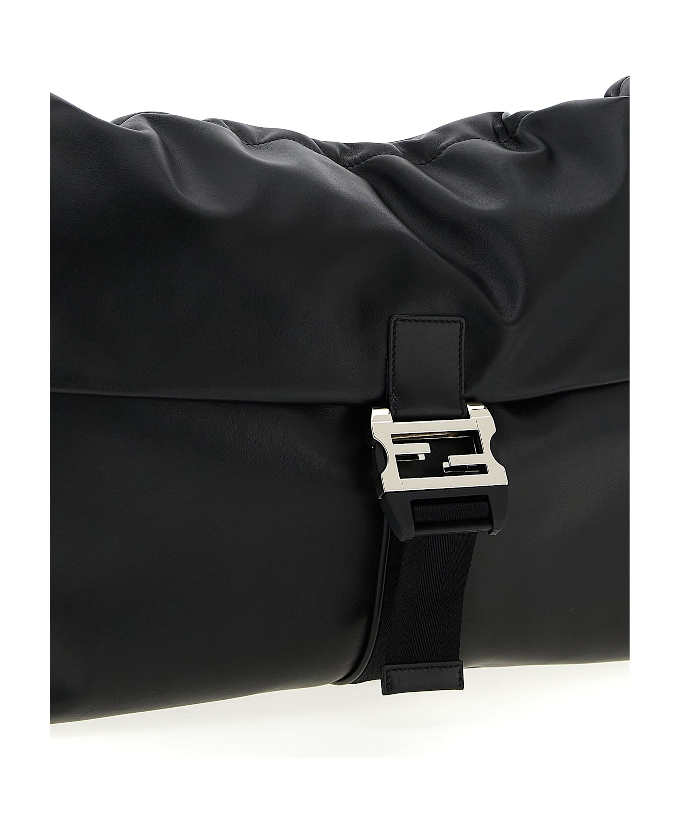 Fendi 
fendi Flux
 Maxi Shoulder Bag - Black  