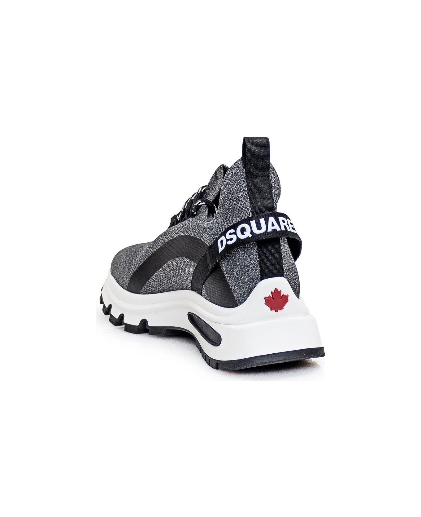 Dsquared2 Run Ds2 Sneaker - GRIGIO+NERO スニーカー