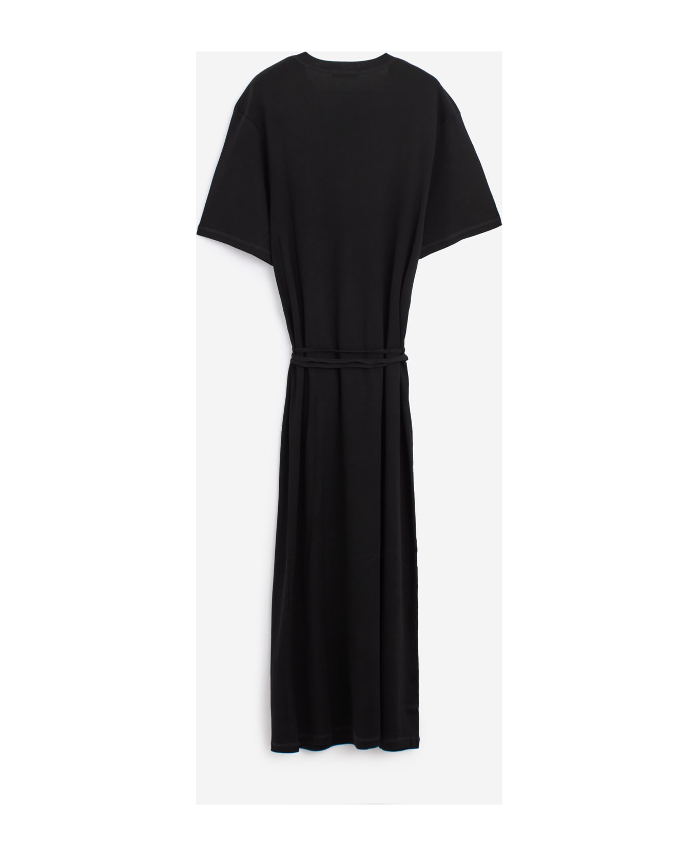 Lemaire Belted Rib Dress - black