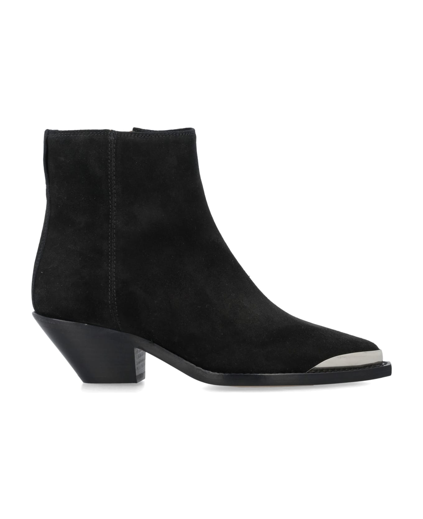 Isabel Marant Adnae Suede Boots - BLACK ブーツ