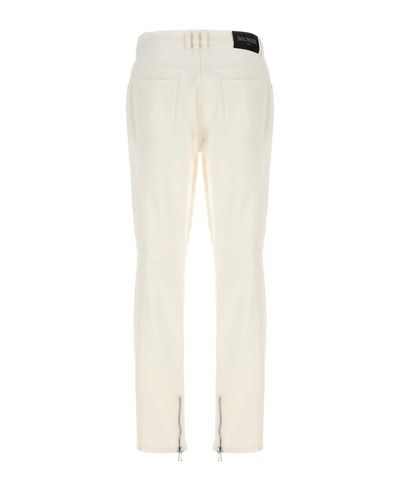 Balmain 'biker' Jeans - White