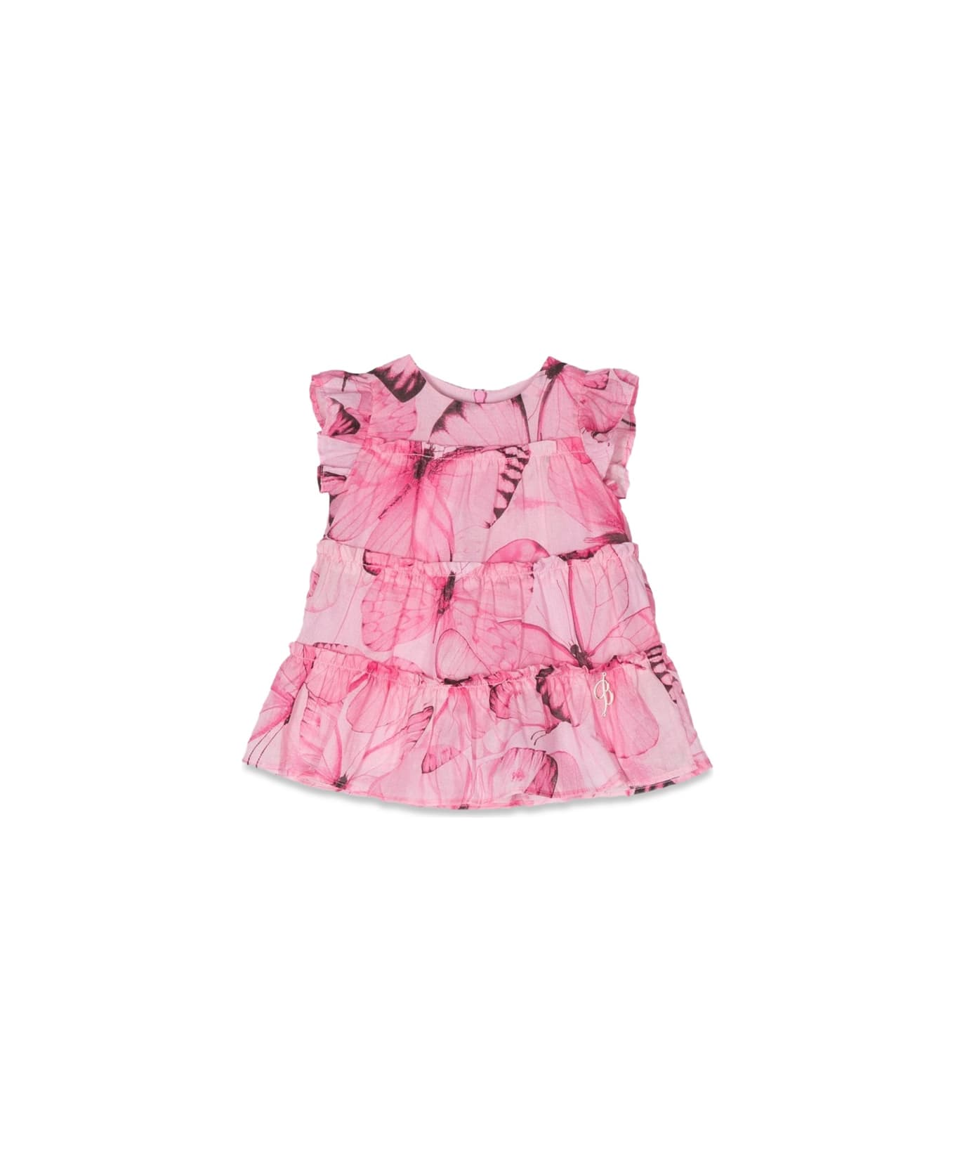 Miss Blumarine Print Dress - PINK