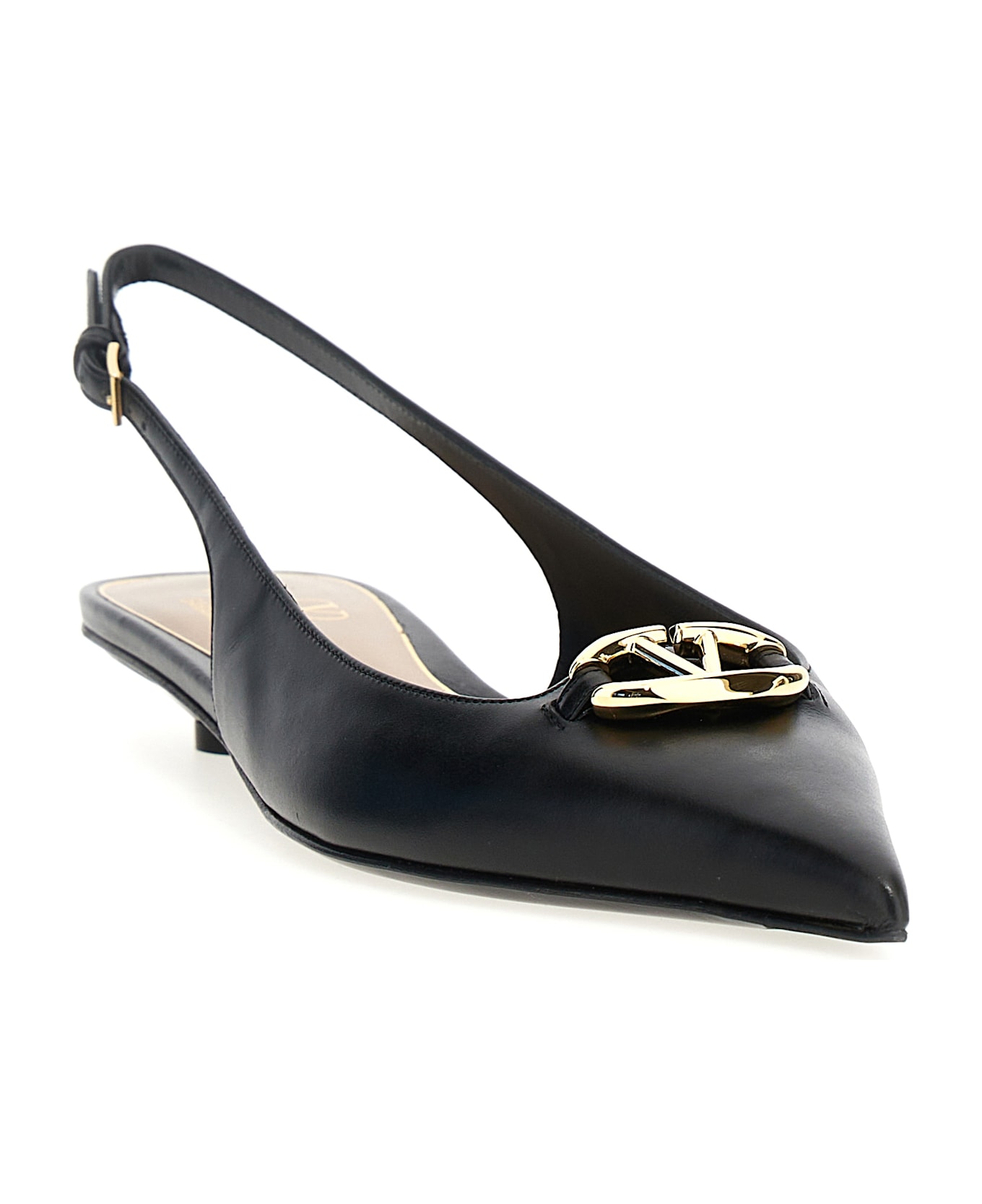 Valentino Garavani 'vlogo' Slingback - Black