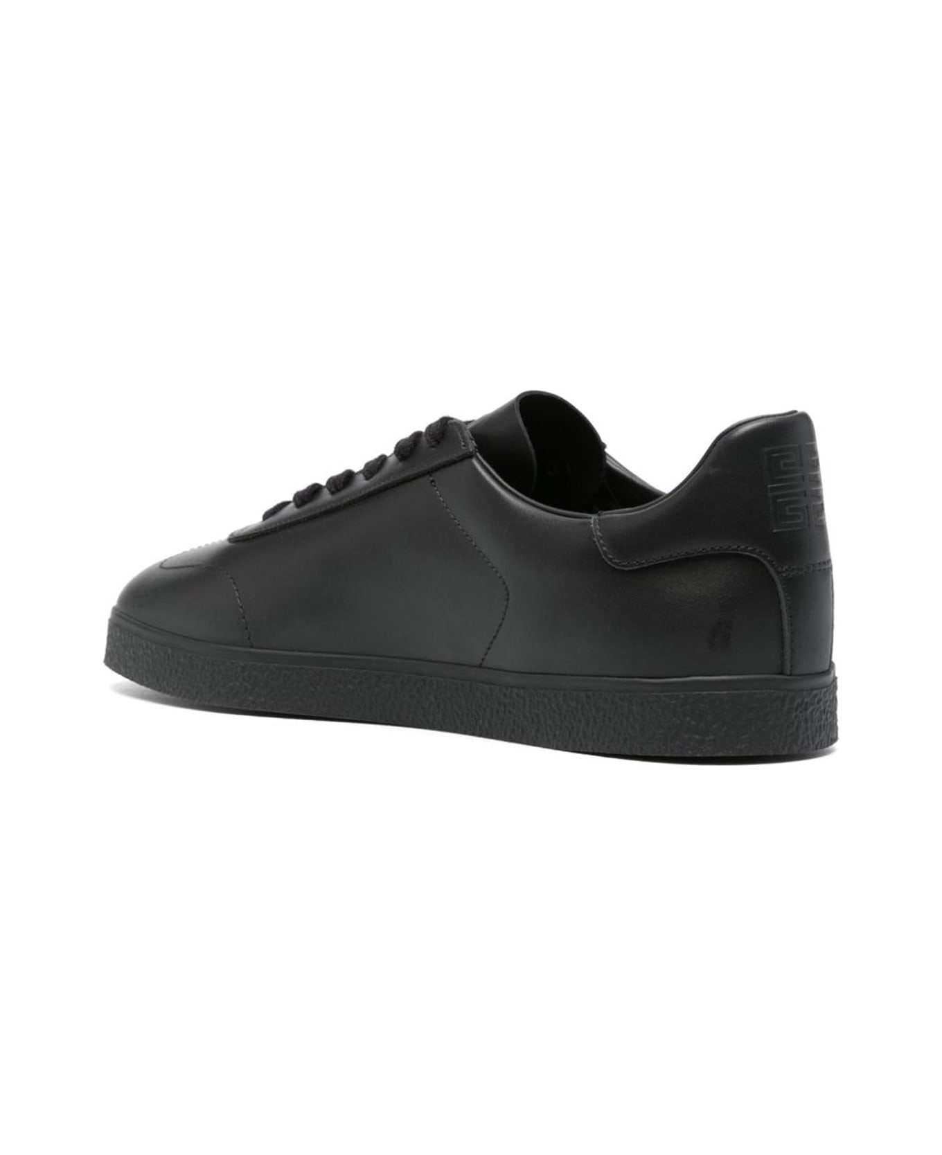 Givenchy 'town' Leather Low Sneakers - Black