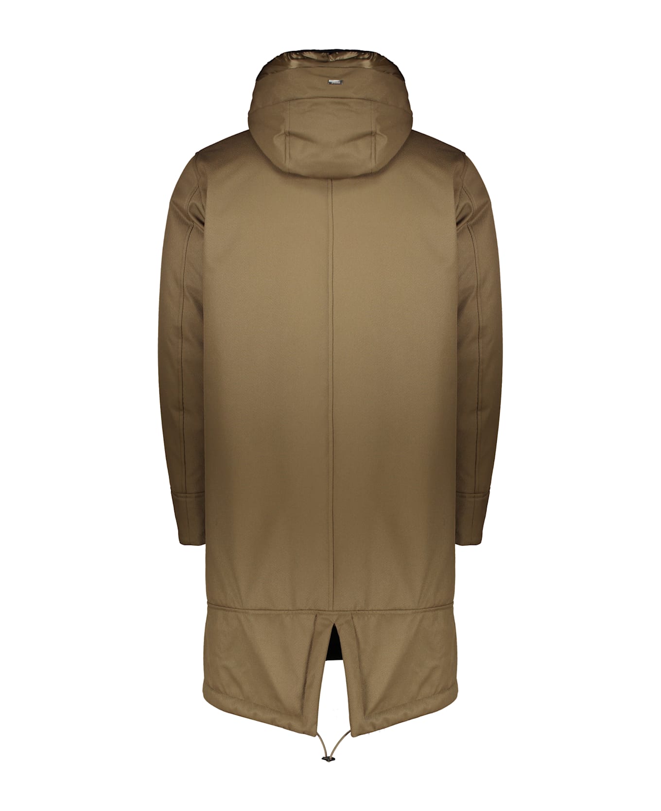 Herno Padded Parka With Hood - khaki