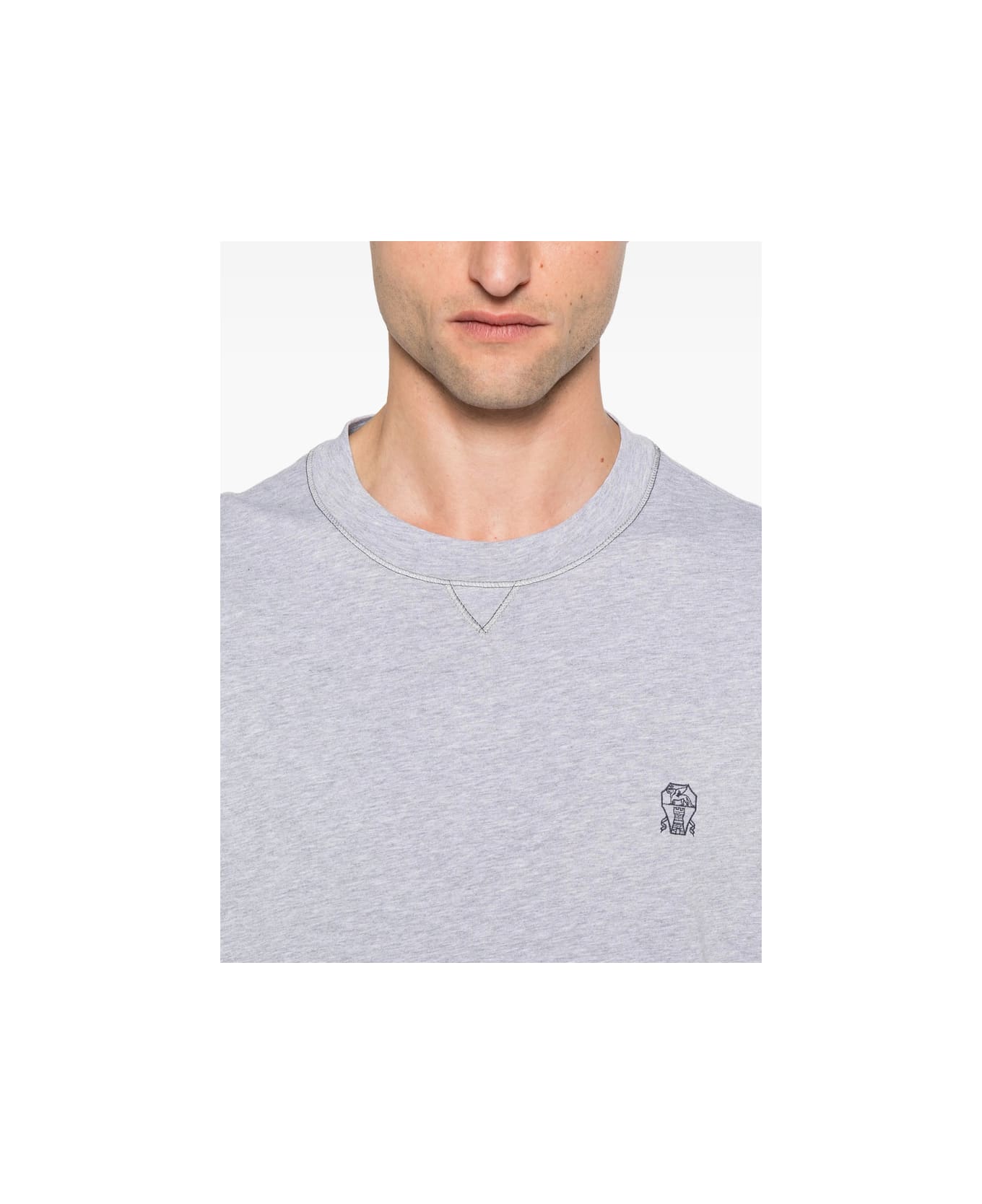 Brunello Cucinelli T-shirt - GREY
