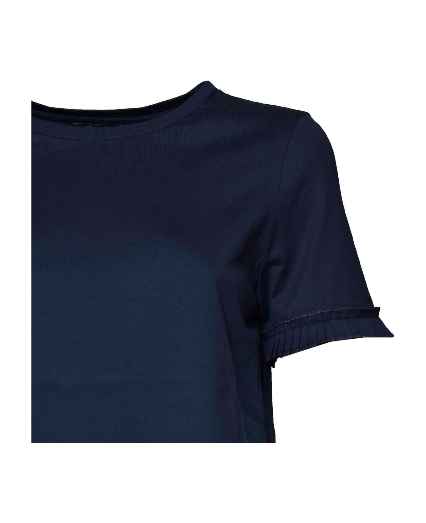 'S Max Mara Crewneck Short-sleeved T-shirt - Blu