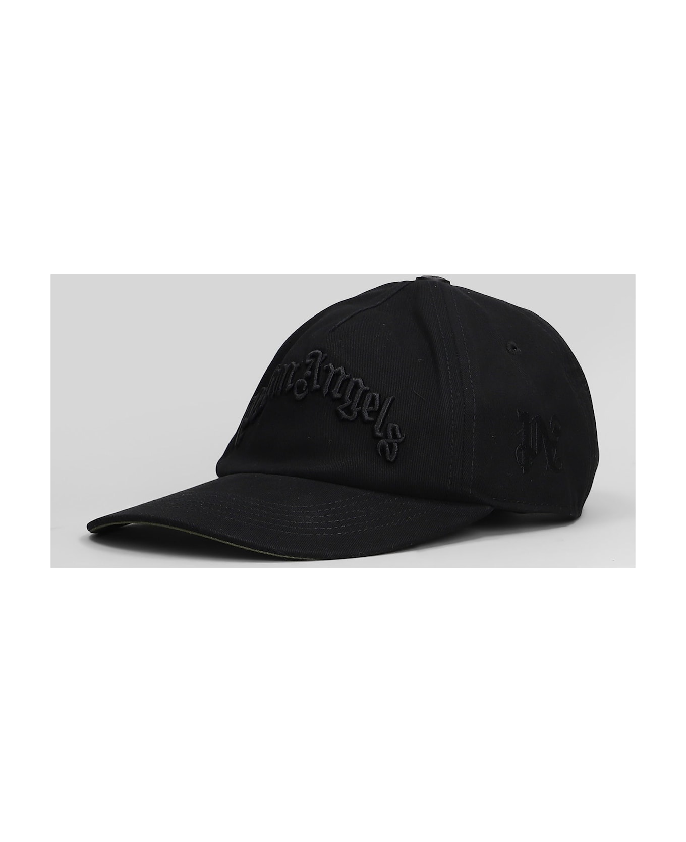 Palm Angels Hats In Black Cotton - black