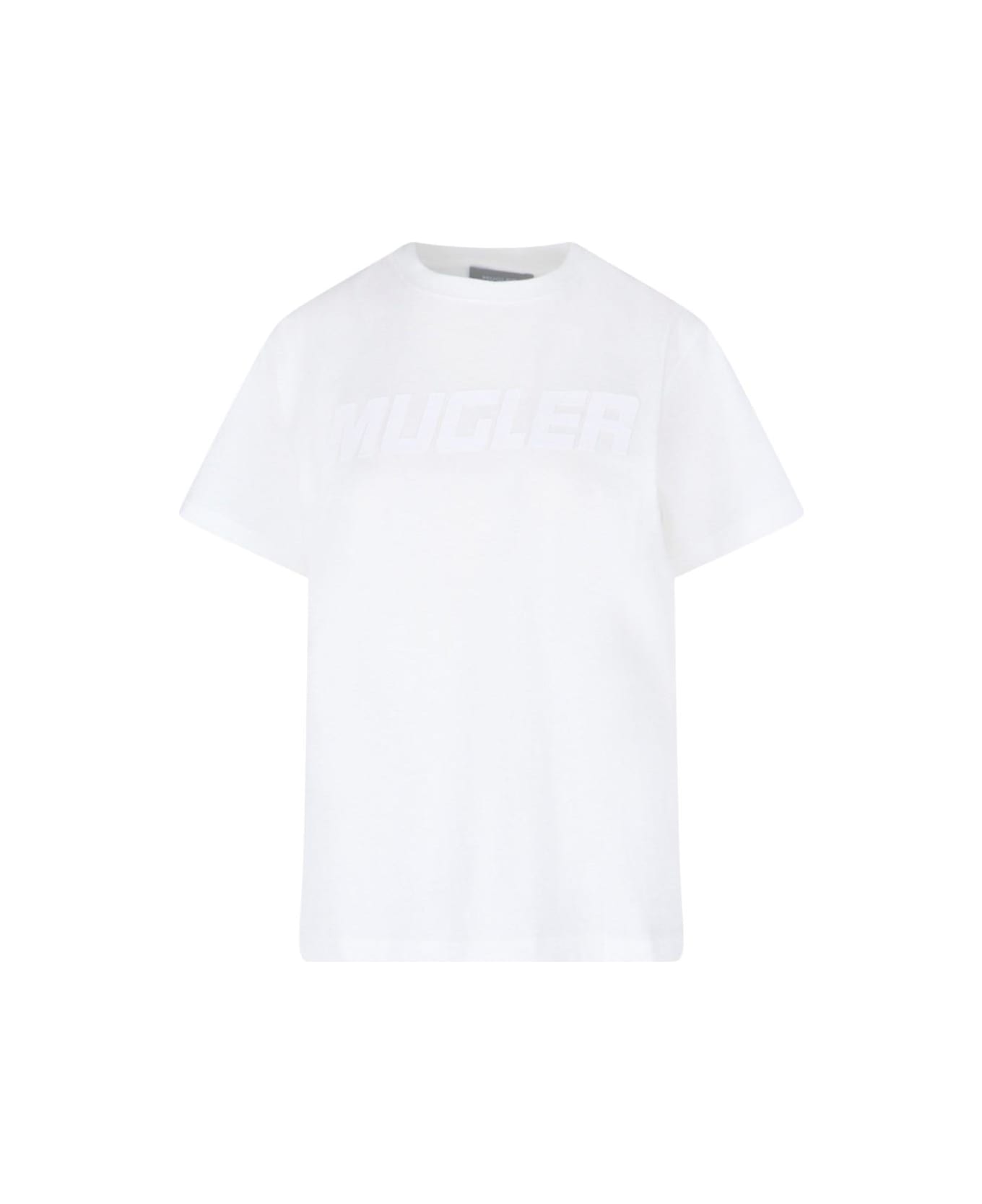Mugler Logo T-shirt - White