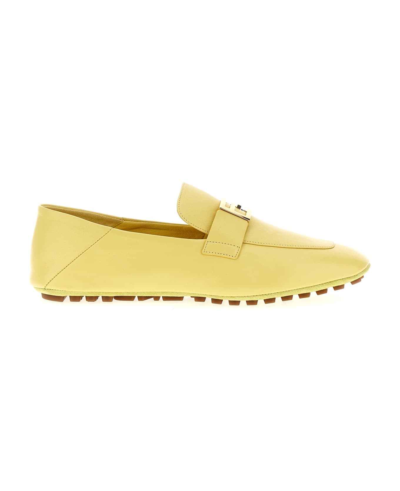 Fendi 'baguette' Loafers - Yellow