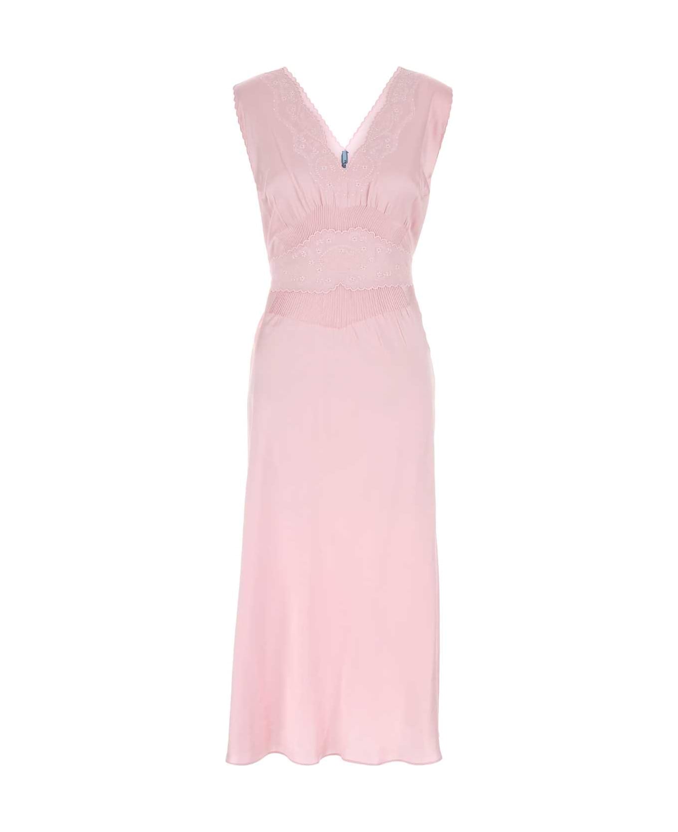 Prada Pink Satin Dress - ROSA