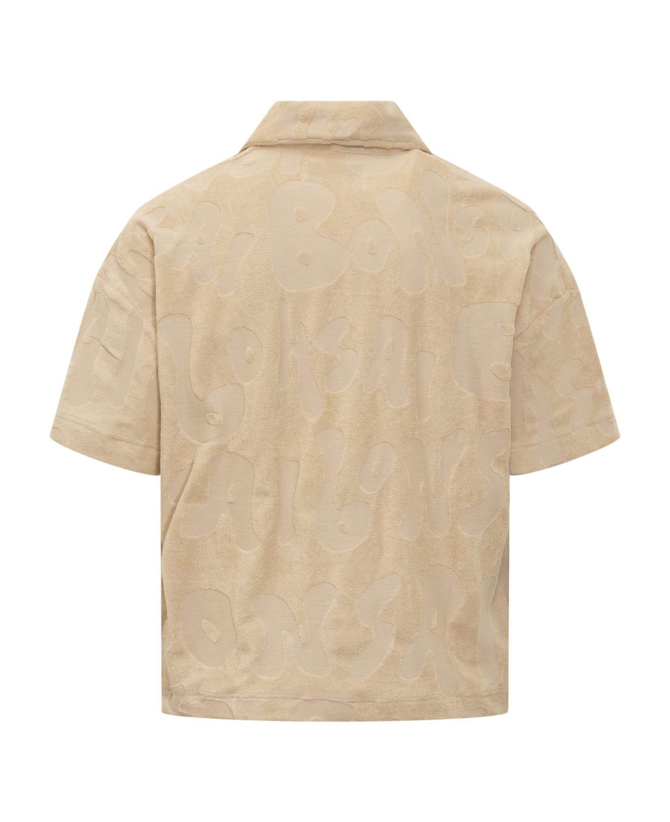 Bonsai Terry Cloth Polo - ALMOND OIL ポロシャツ