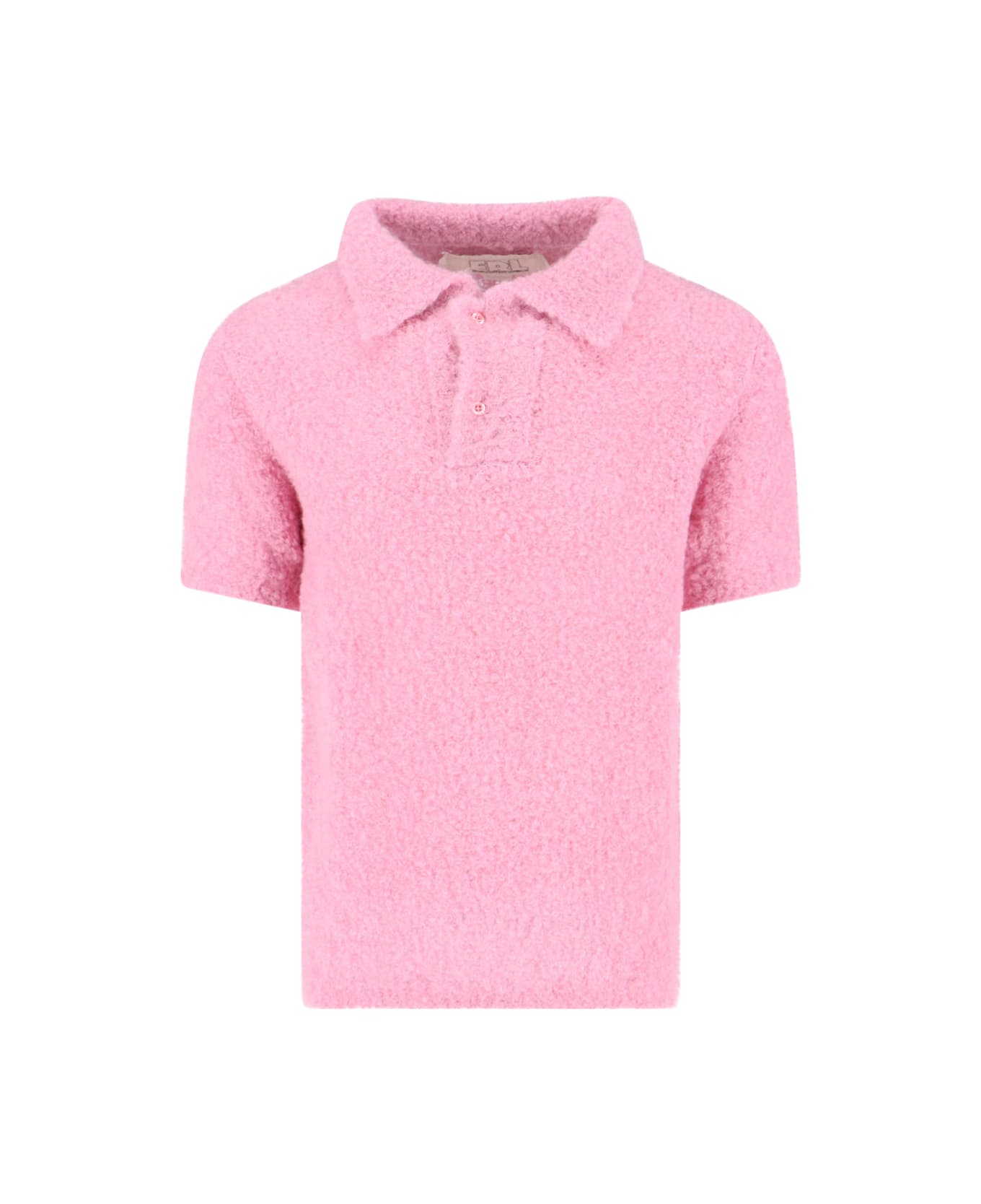 ERL Teddy Polo Shirt - Pink