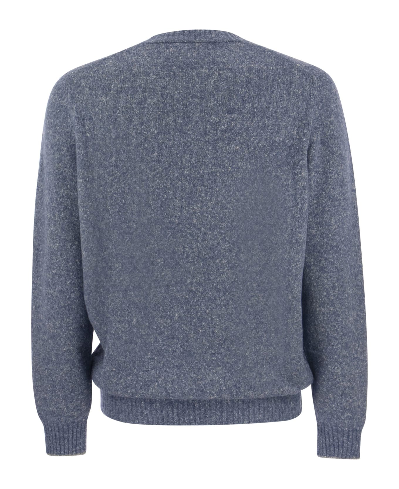 Brunello Cucinelli Crew-neck Sweater - Light Blue ニットウェア