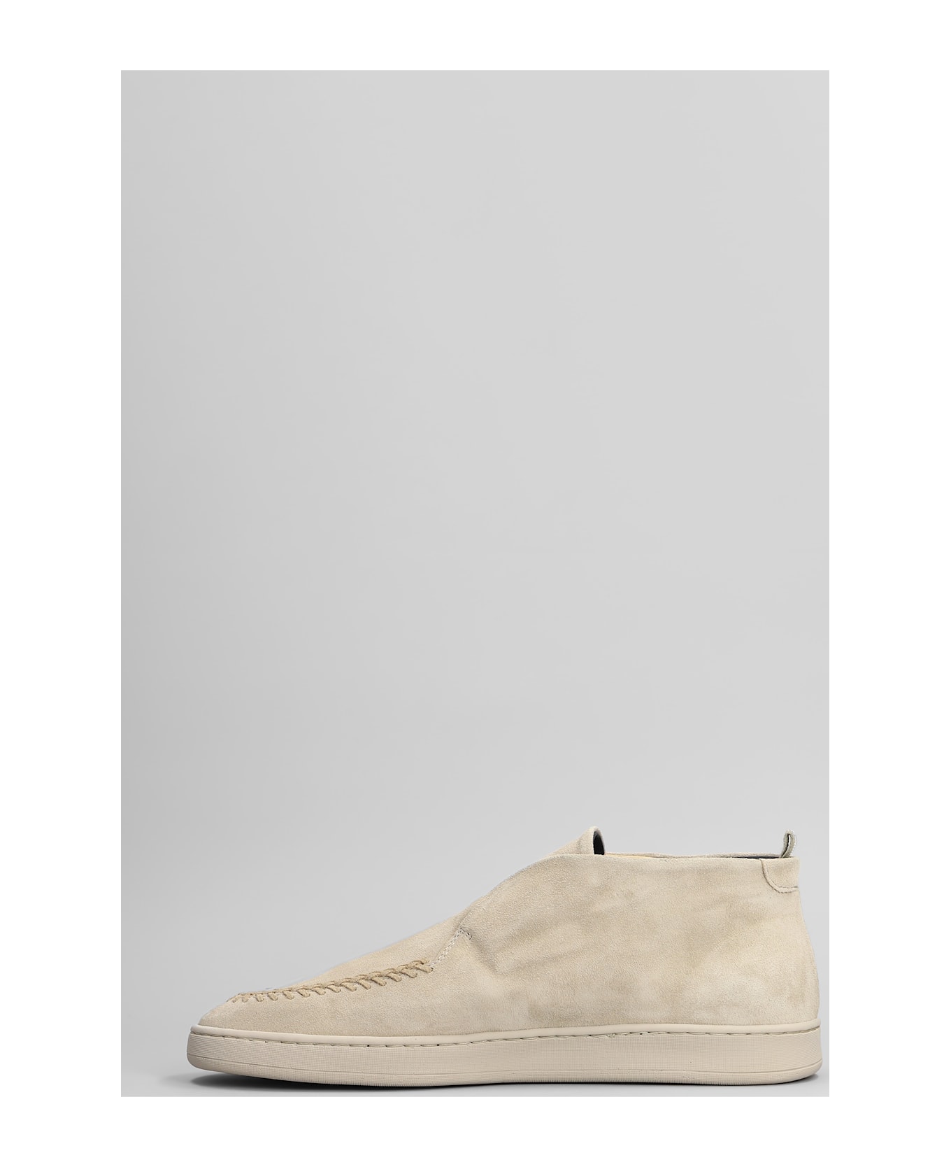 Officine Creative Herbie 013 Loafers In Beige Suede - beige