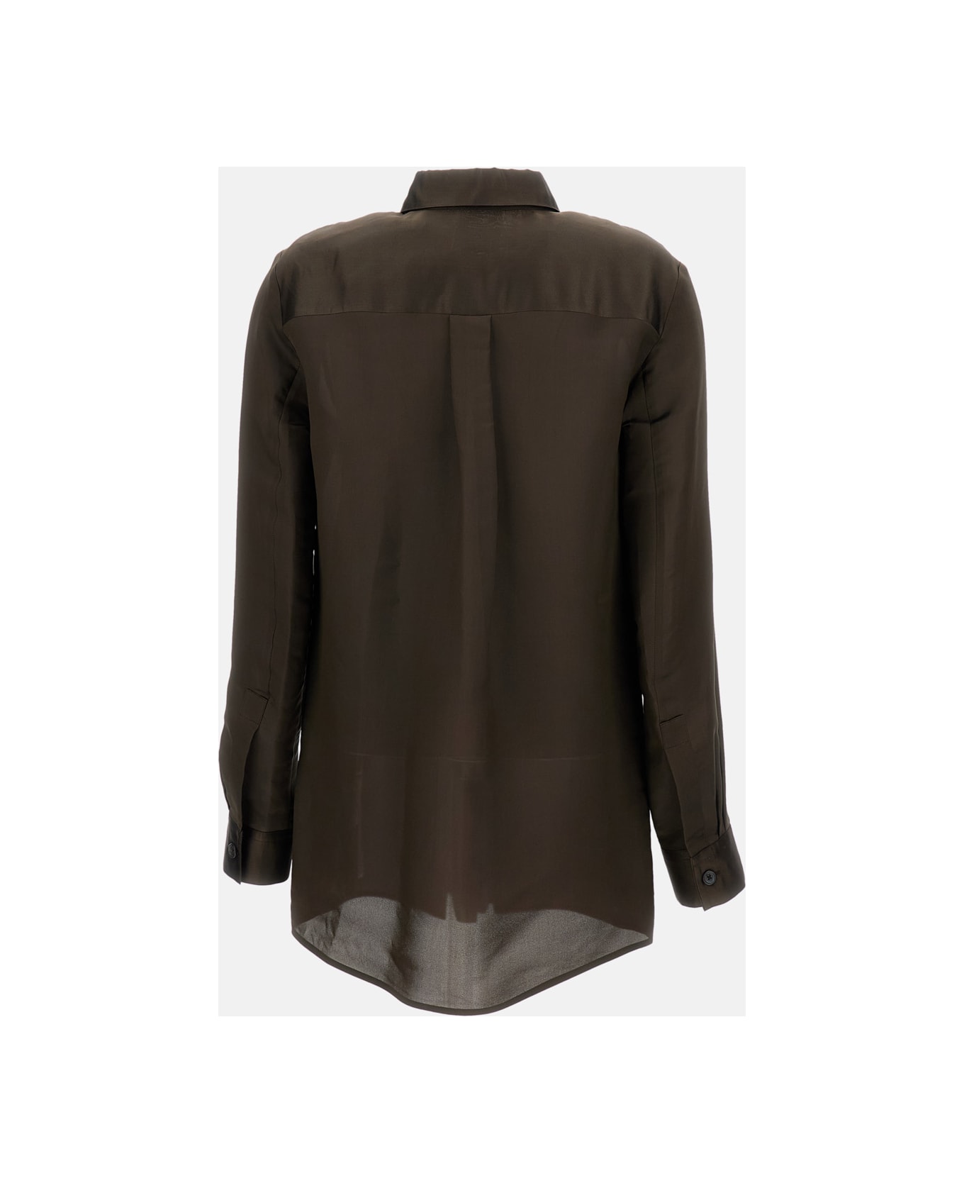 Khaite Auryn Shirt - Brown