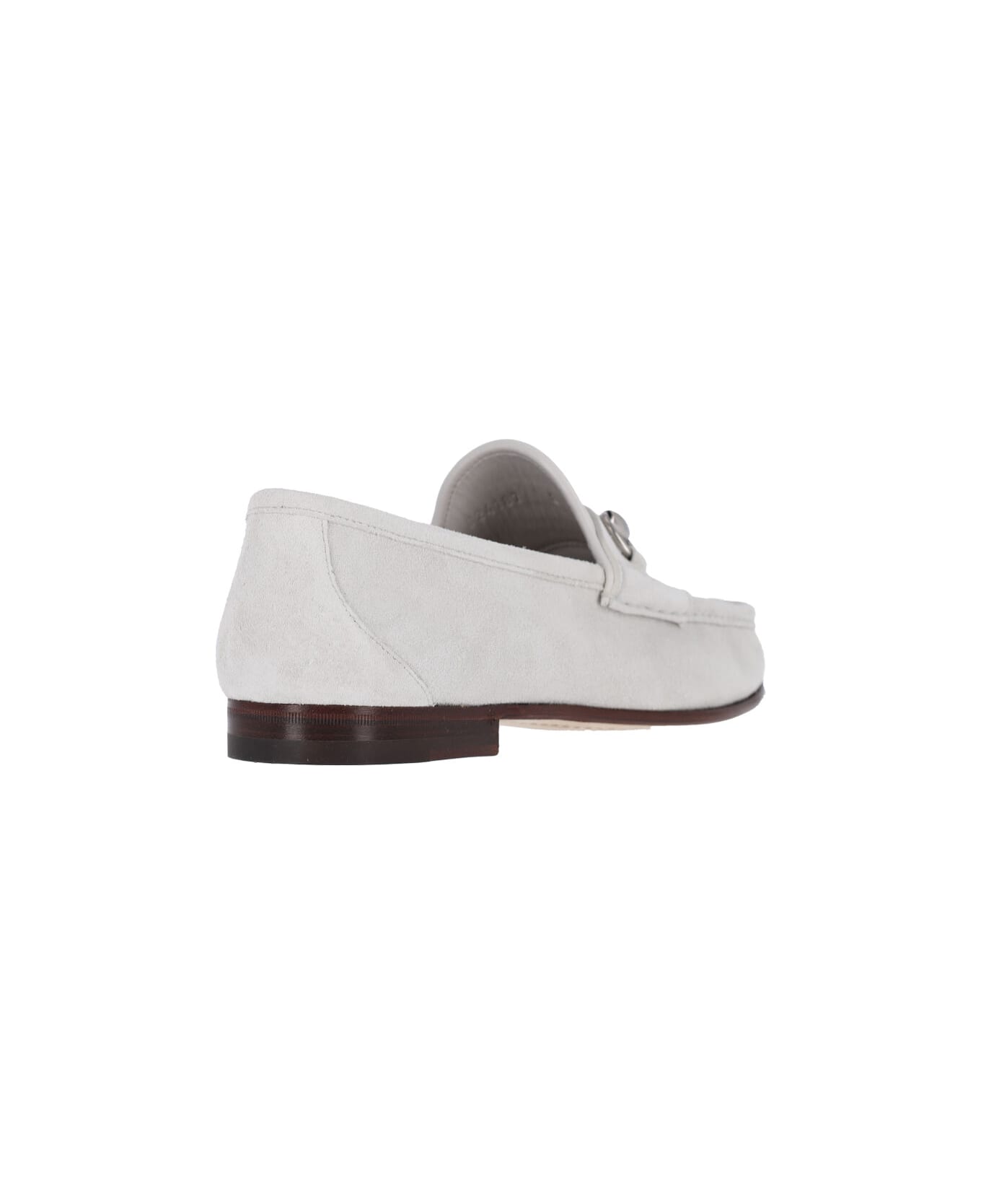 Gucci Loafers With Clamp - Gray