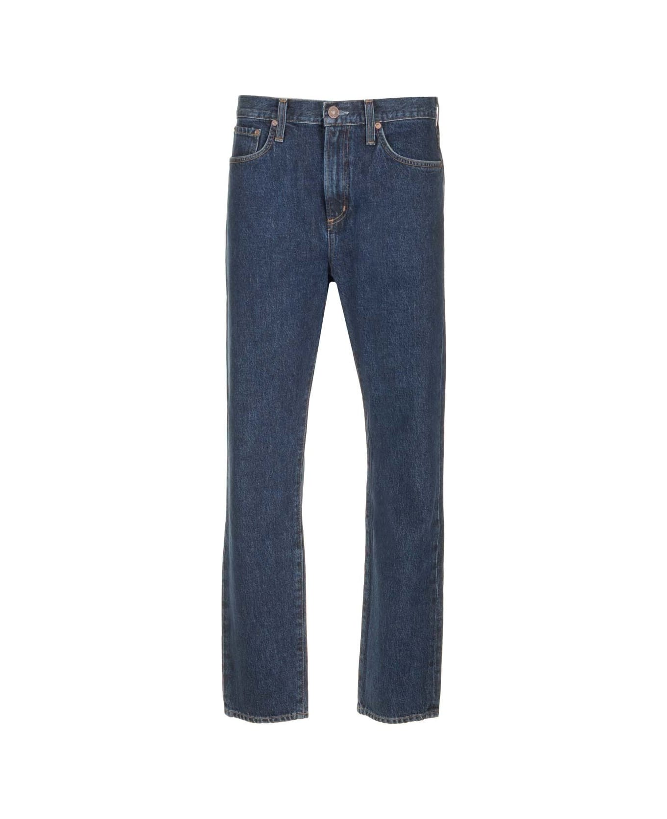 AGOLDE "curtis" Mid-rise Jeans - Blue