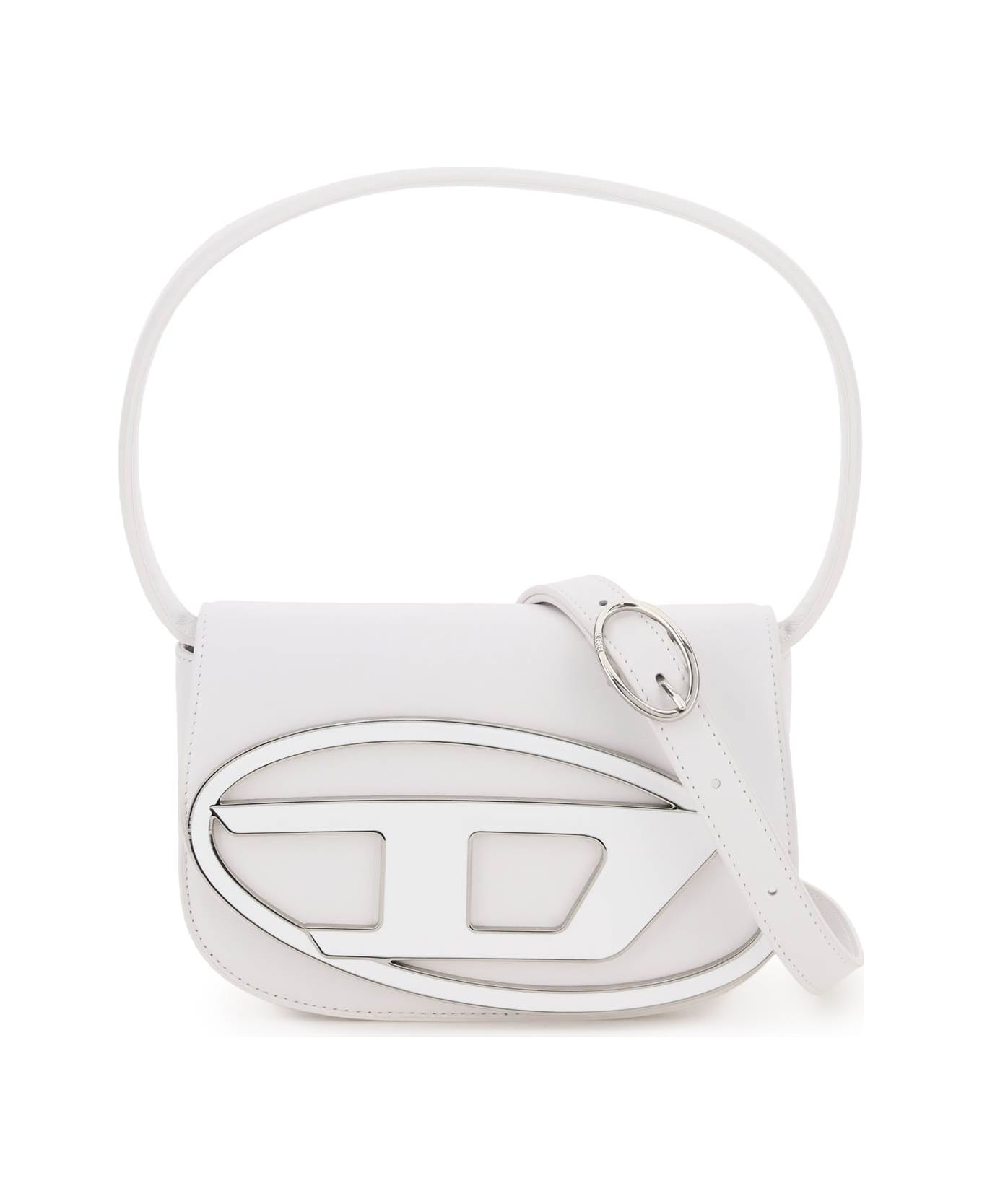 Diesel 1dr Bag In White Nappa Leather - White