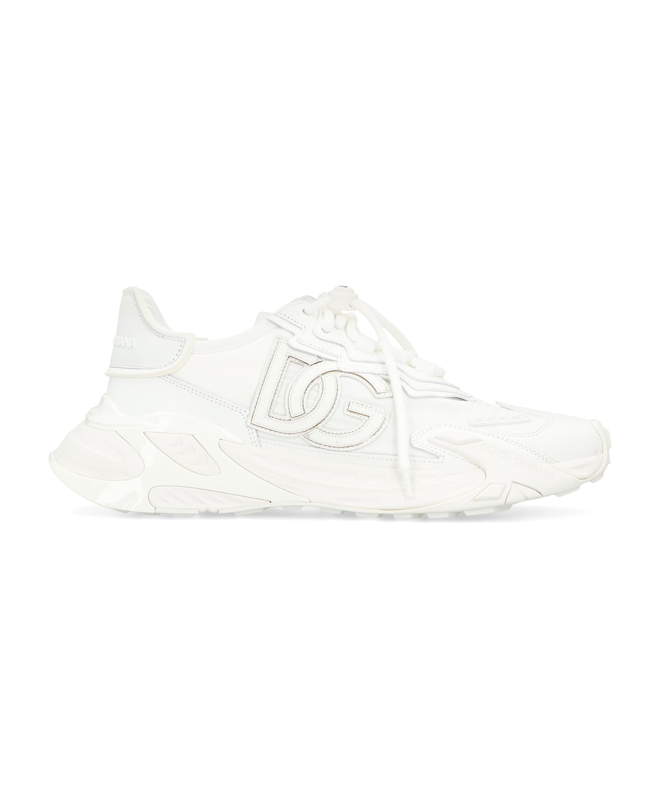 Dolce 
Gabbana Sneakers Day Faster In Fabric - White
