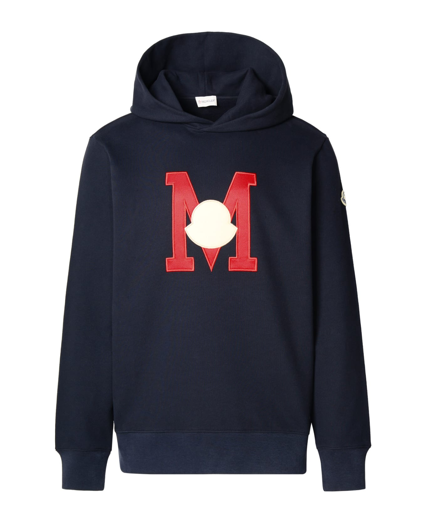 Moncler Navy Cotton Sweatshirt - Navy