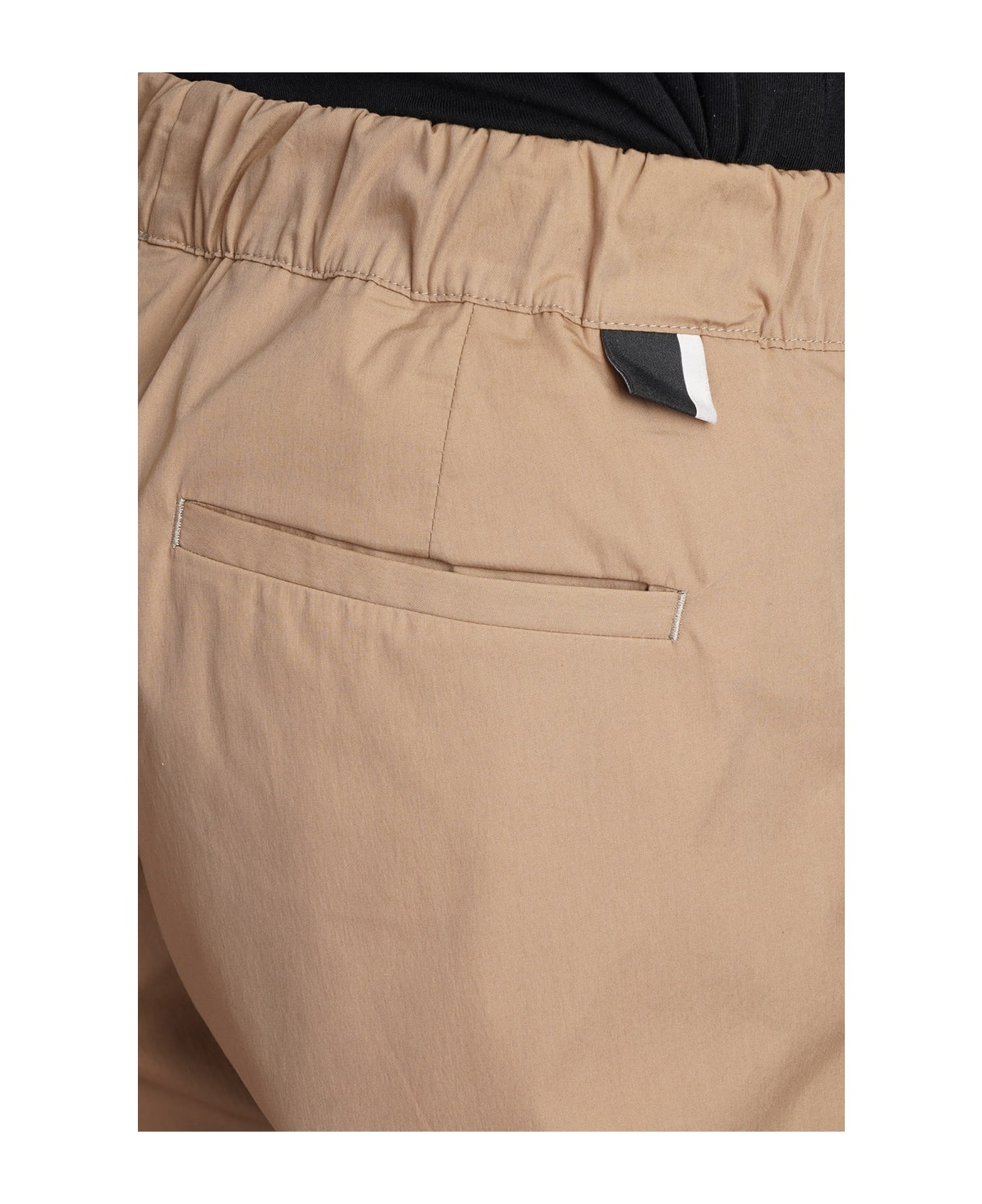 Low Brand Patrick Pants In Camel Cotton - Camel ボトムス