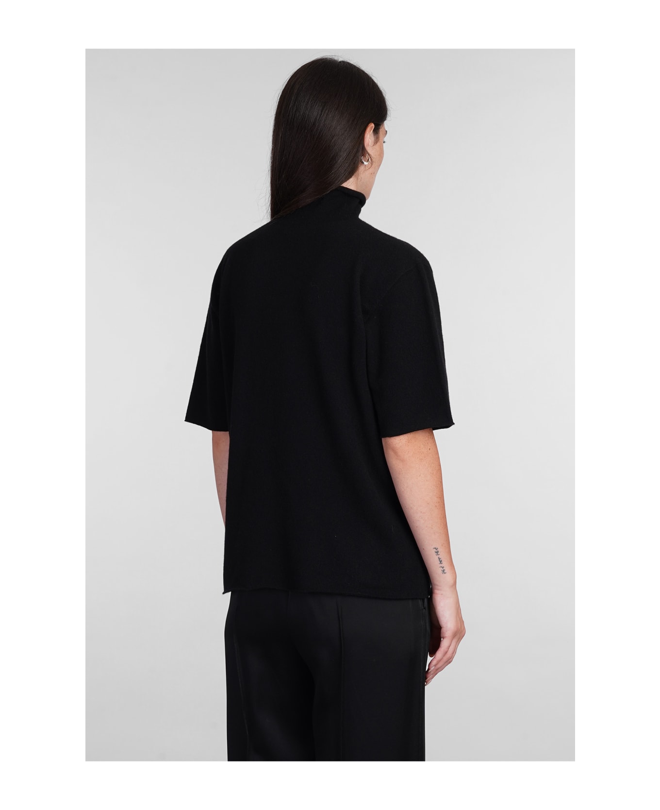 Jil Sander Knitwear In Black Wool - black