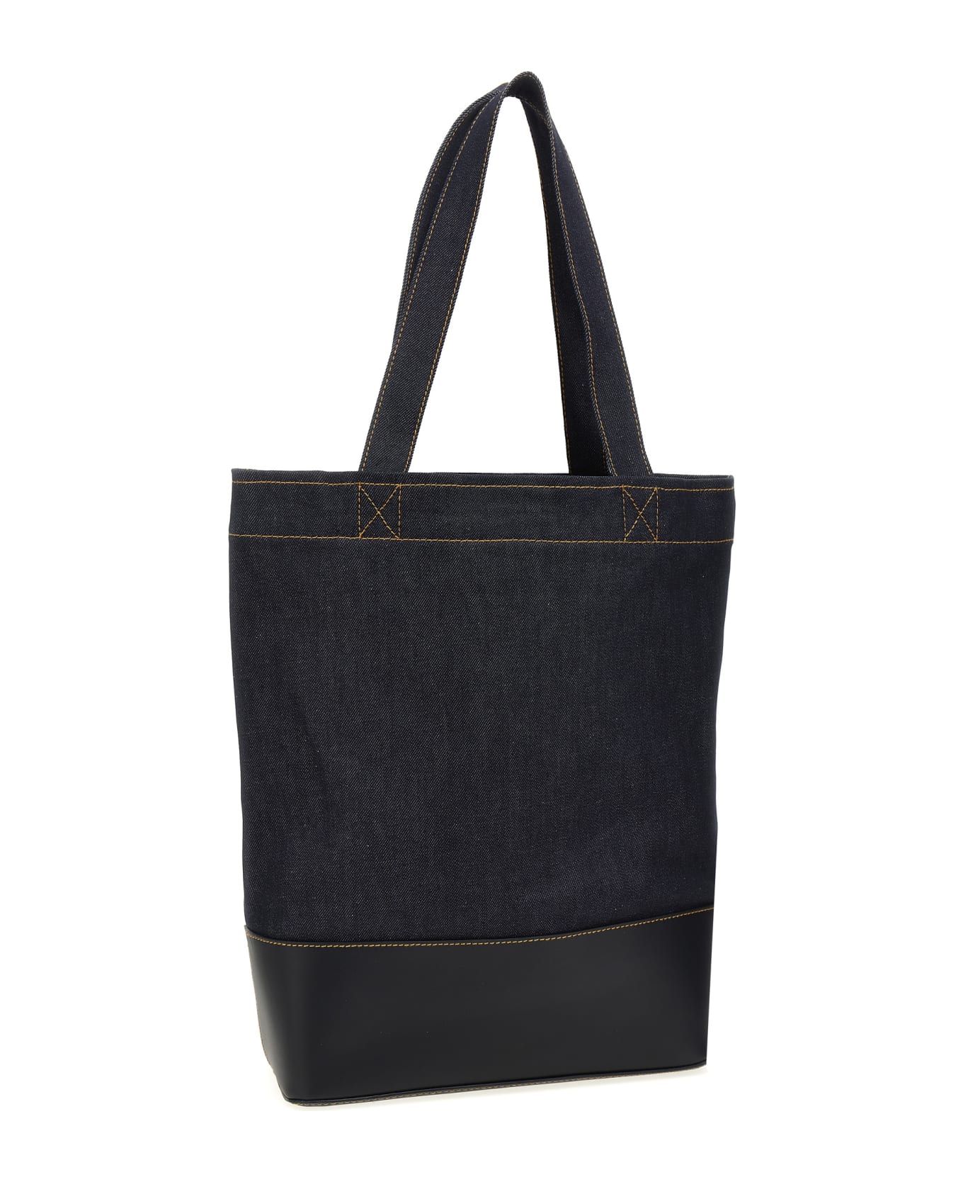 A.P.C. 'axel' Shopping Bag - Blue