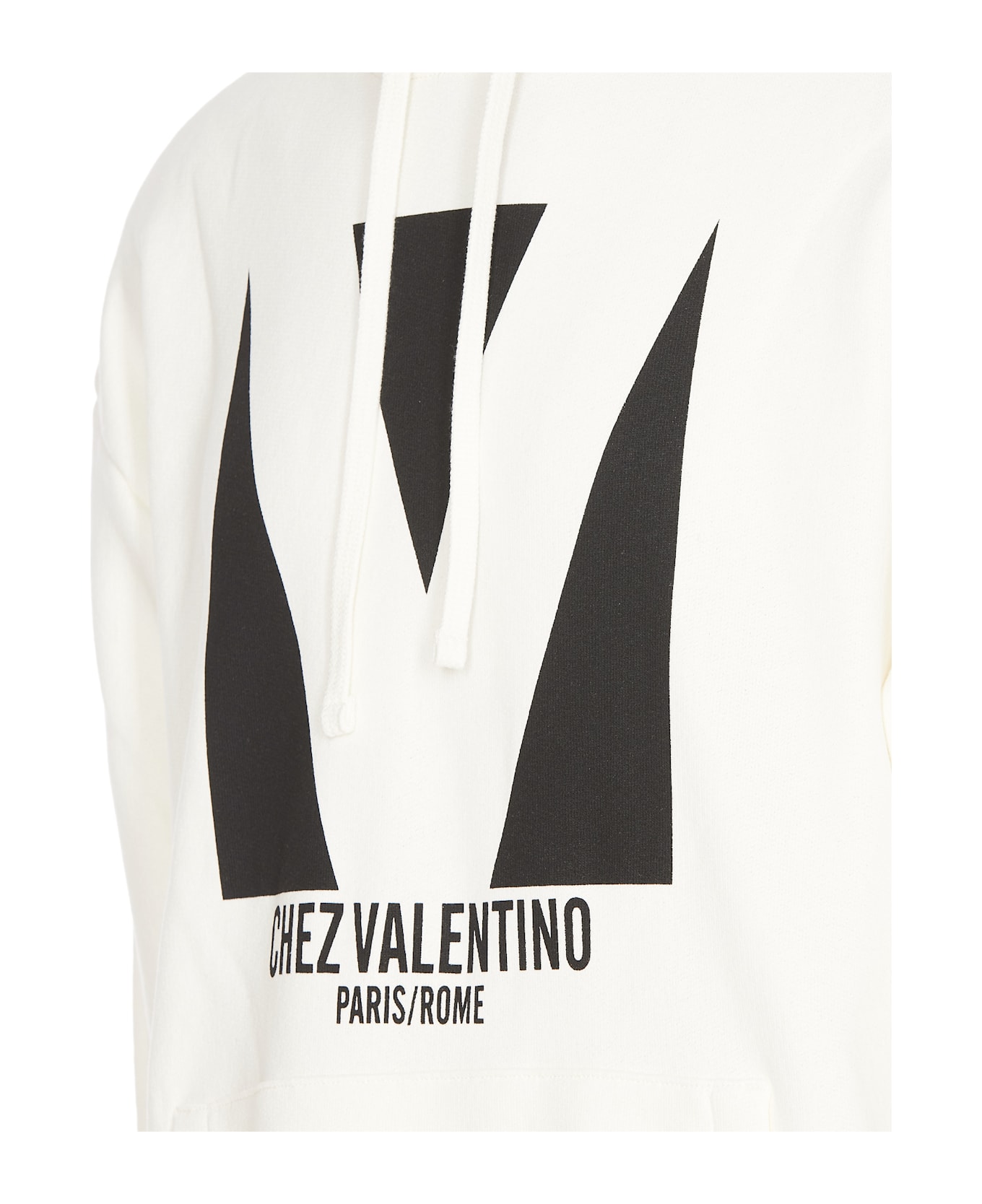 Valentino Garavani Chez Valentino Printed Hoodie - White